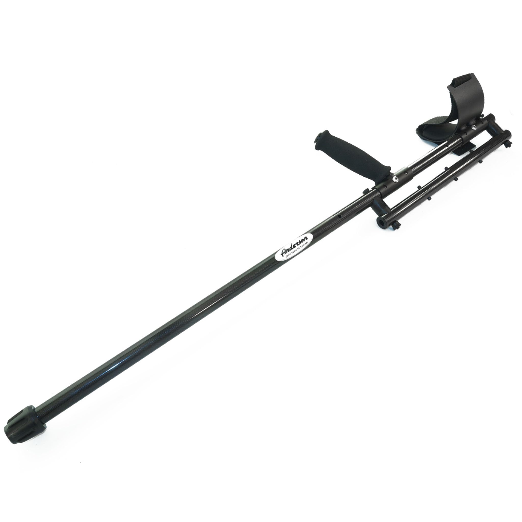 Premium Carbon Fiber Over Under Shaft for Minelab Excalibur Metal Detector - Lightweight & Durable Replacement Part for Beach & Underwater Treasure Hunting