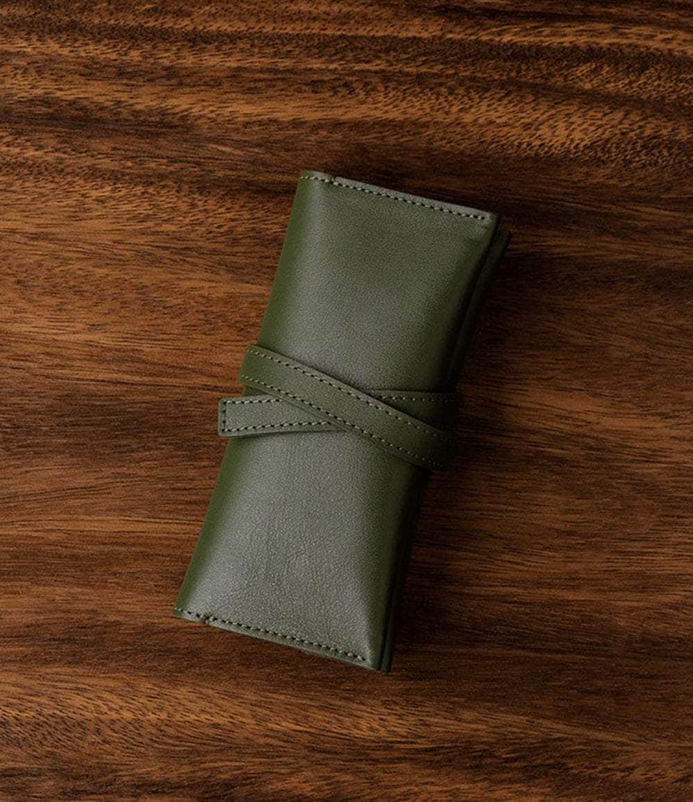 Premium Duo Watch Roll Case - Leather Travel Storage for 2 Watches | Perfect for Travel, Business Trips & Watch Collectors