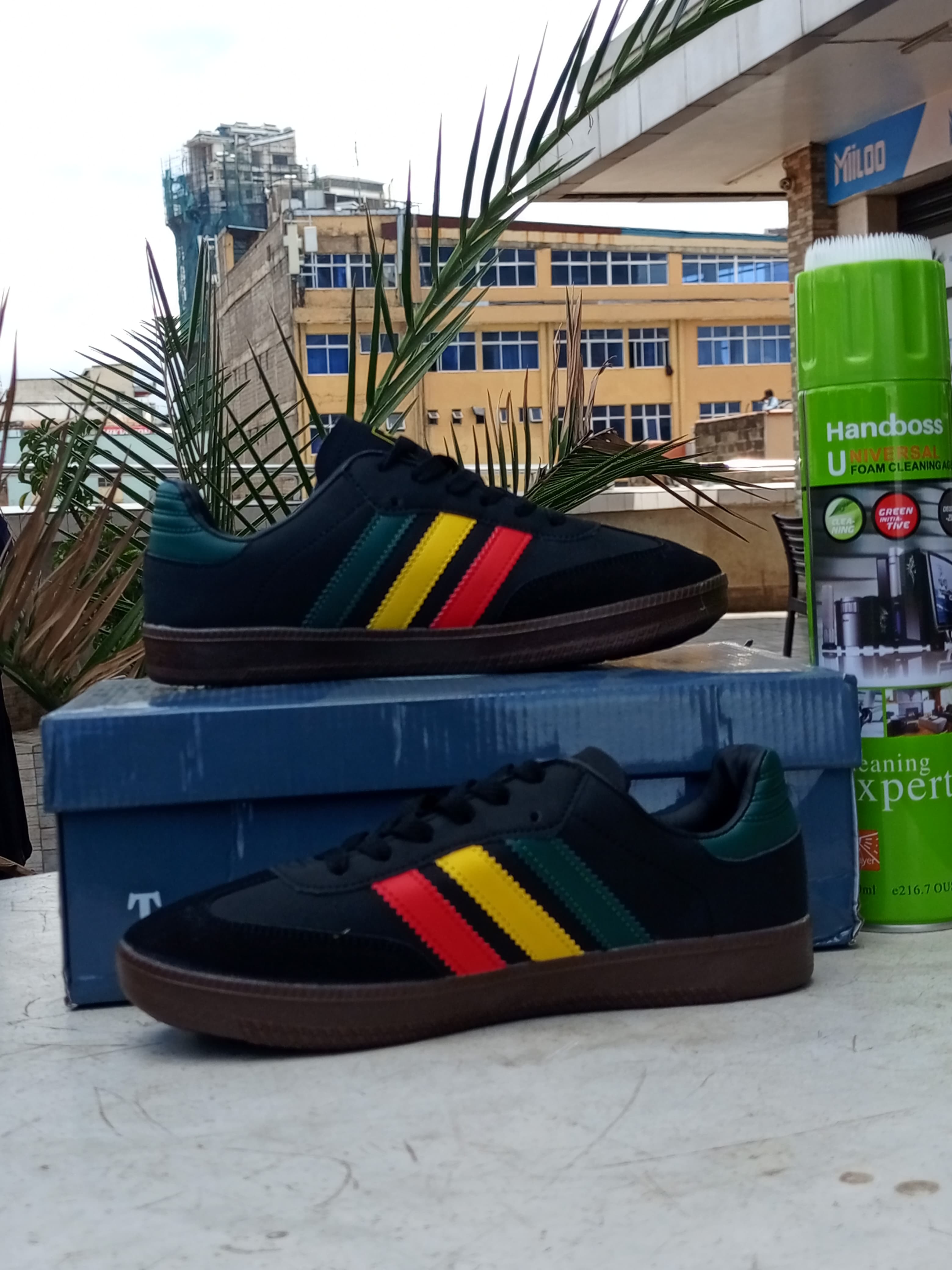 Adidas Samba Black Sneakers - Bob Marley Limited Edition Collaboration - Men's/Women's Casual Shoes for Streetwear & Everyday Comfort