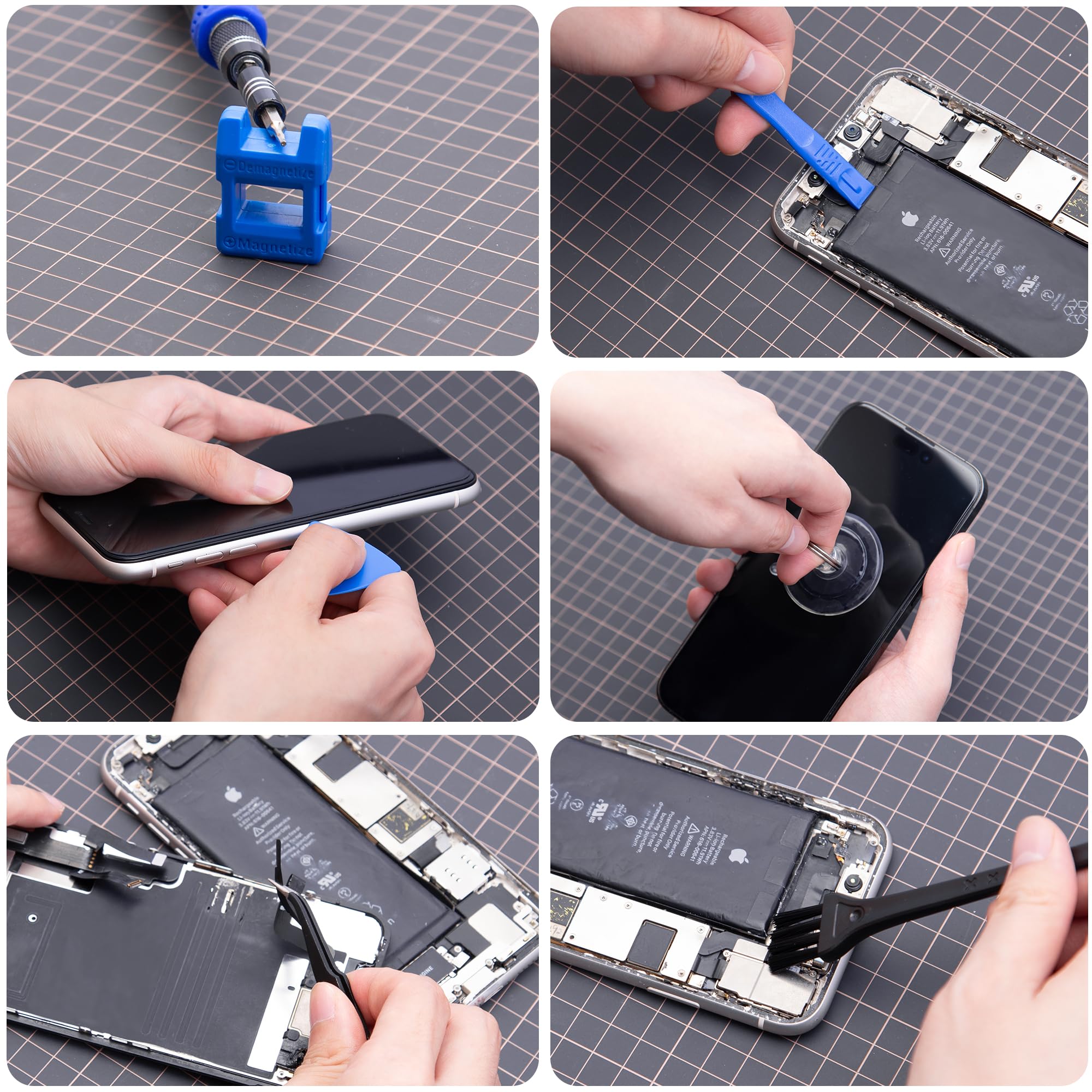 XOOL 140 in 1 Precision Screwdriver Set - Professional Magnetic Repair Tool Kit for Electronics, MacBook, iPhone, Laptop, Game Console & Tablet | 120 Bits for Computer, Phone & Device Maintenance | Perfect for DIY Repairs, Tech Enthusiasts & Professional Technicians