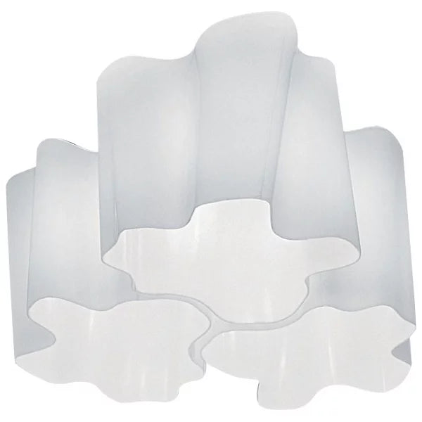 Artemide Logico Triple Nested Ceiling Light - Modern LED Pendant Lighting Fixture in 3 Sizes (Small/Medium/Large) for Living Room, Bedroom or Dining Room