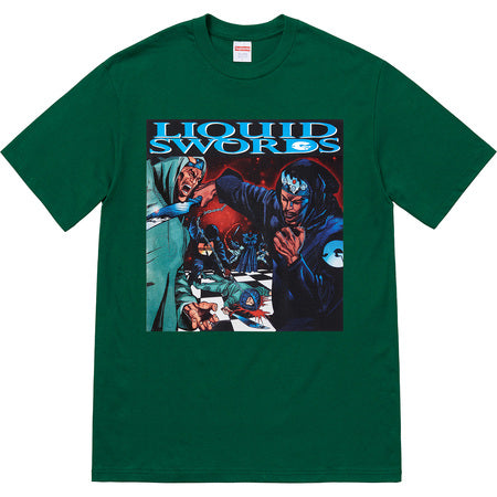 Supreme Liquid Swords Graphic T-Shirt - Hip Hop Streetwear Tee for Men - Perfect for Concerts, Street Fashion & Casual Wear