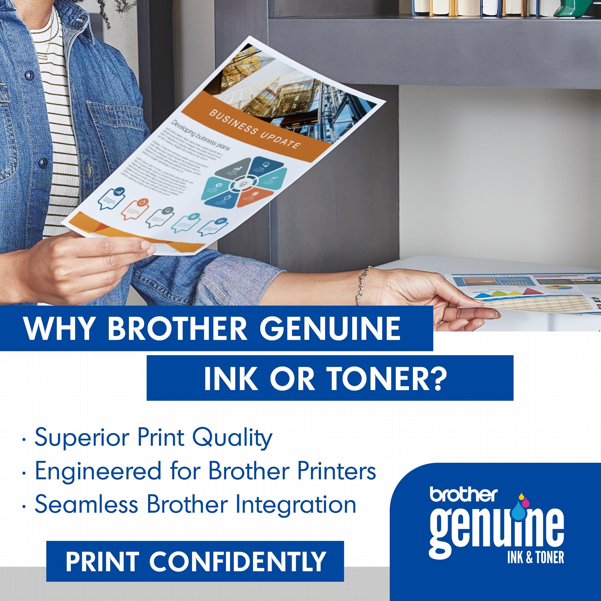 Brother TN336C Cyan Toner Cartridge - High Yield Replacement for Brother Printers | Perfect for Home, Office & School Printing Needs