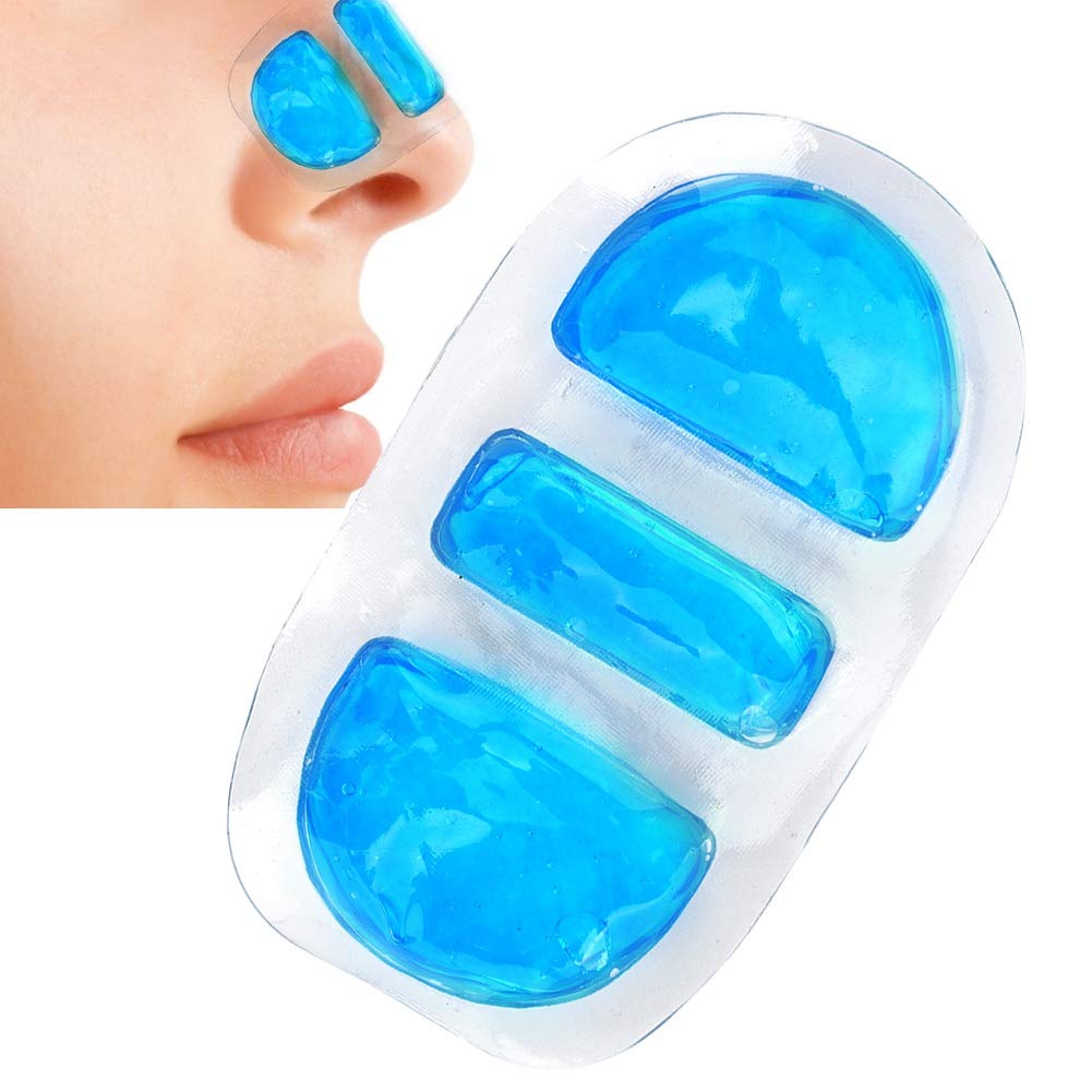 Reusable Gel Nose Ice Pack for Inflammation Relief - Flexible Cold Compress for Travel, Home & Post-Surgery Recovery - Portable First Aid Cold Therapy for Sinus Pain, Swelling & Bruises