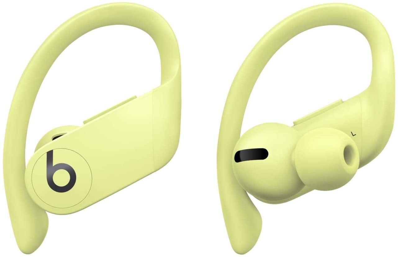 Powerbeats Pro Wireless Earbuds by Dr. Dre - Spring Yellow (MXY92LL/A) | Sweatproof Bluetooth Headphones for Running, Workouts & Gym