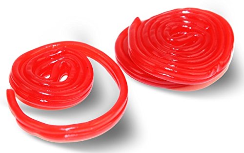 Broadway Strawberry Red Licorice Wheels - 3 Lbs Bulk Candy | Sweet & Chewy Strawberry Flavored Licorice | Perfect for Movie Nights, Parties & Gift Baskets
