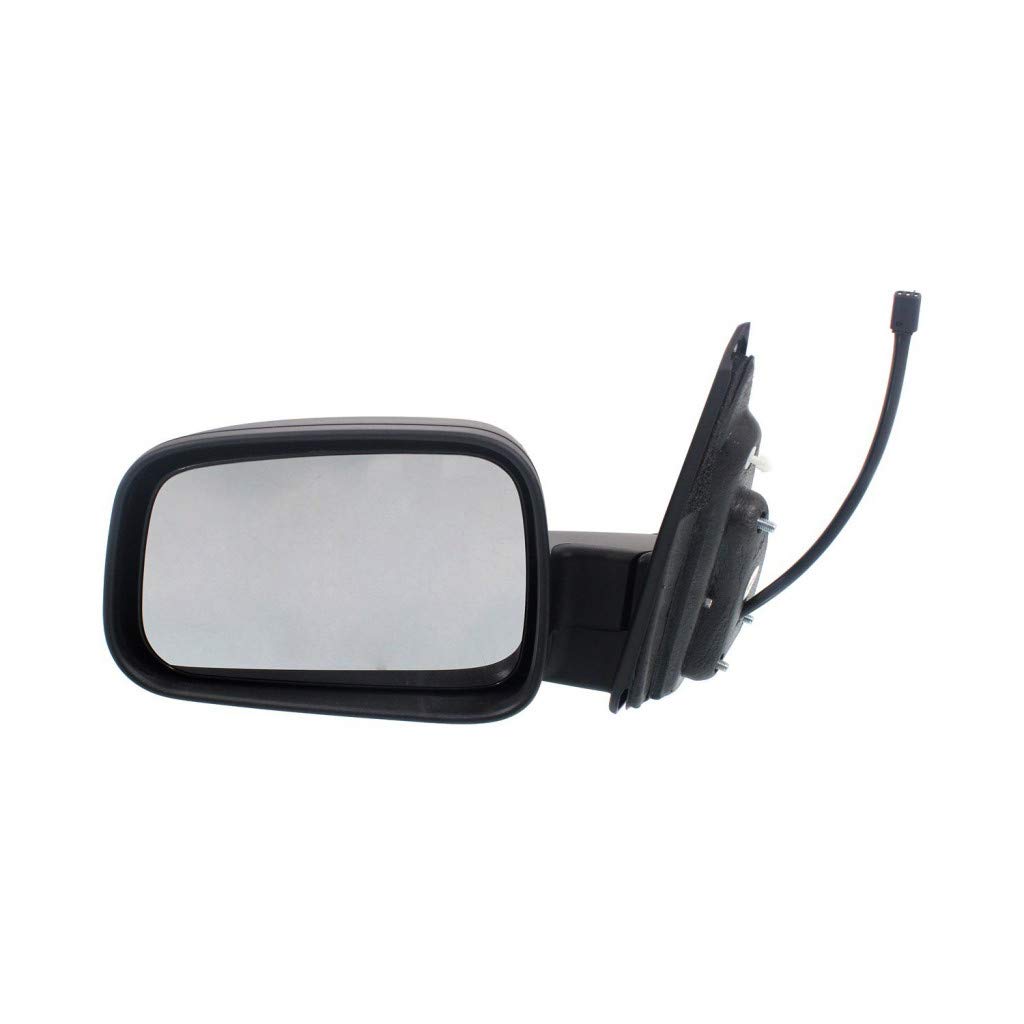2006-2011 Chevy HHR Driver Side Power Door Mirror Replacement - Textured Black Non-Heated Non-Folding - Fits Part Numbers 20923833 & GM1320367 - Perfect for Daily Commuting and Road Trips