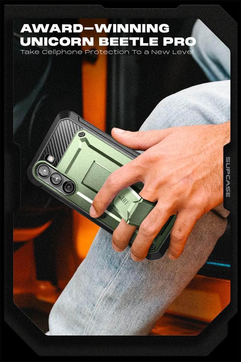 Samsung Galaxy S23 SUPCASE UB Pro Full Body Holster Case with Belt Clip - Rugged Protective Cover for Work, Outdoor & Active Lifestyle