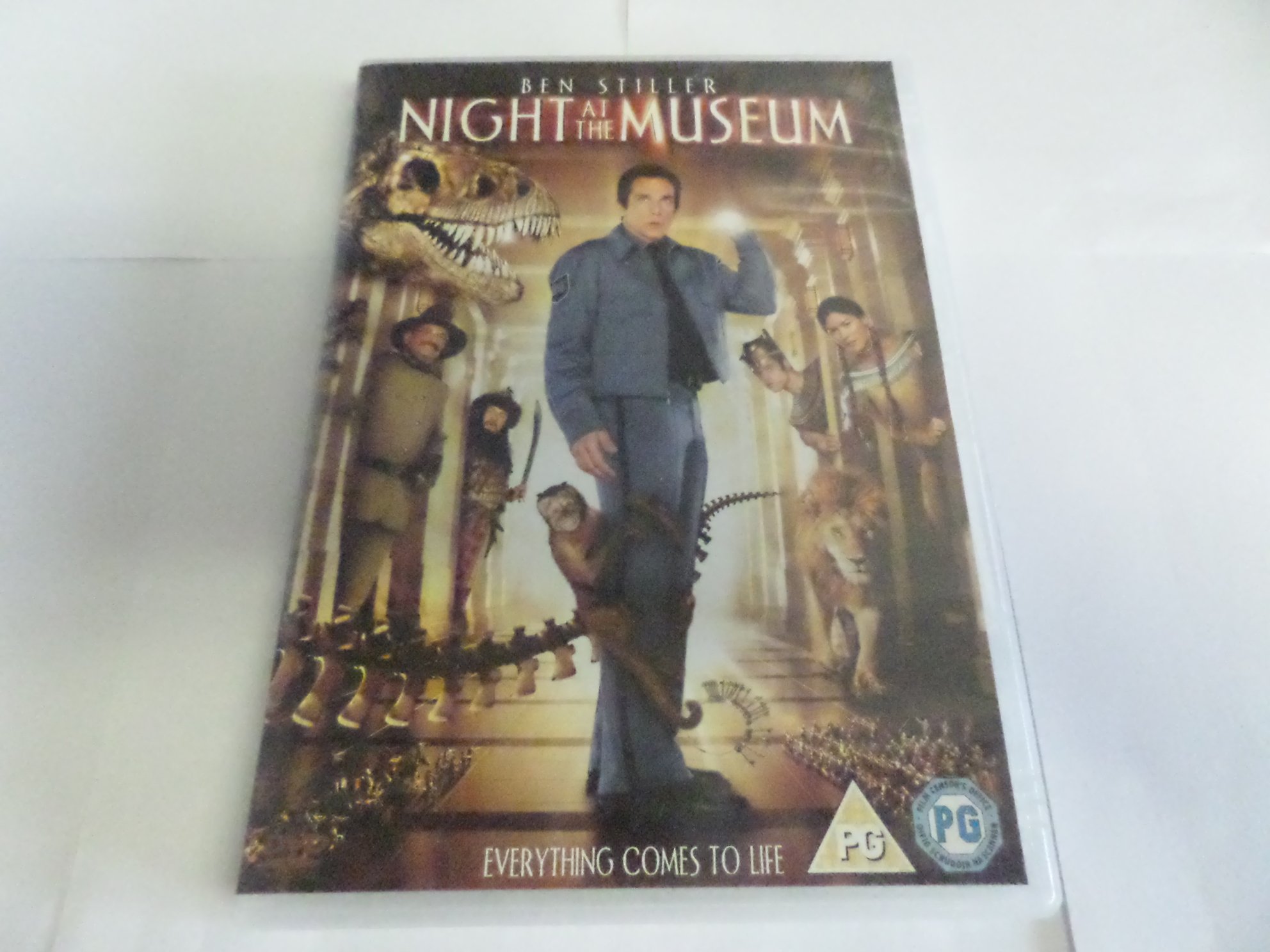 Night at the Museum (2006) DVD - Family Comedy Movie with Ben Stiller | Perfect for Movie Nights & Kids Entertainment
