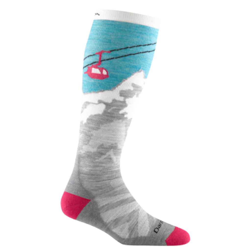 Darn Tough Yeti OTC Midweight Hiking Socks for Women - Merino Wool Cushioned (1827) | Warm & Breathable for Outdoor Adventures, Camping & Winter Sports