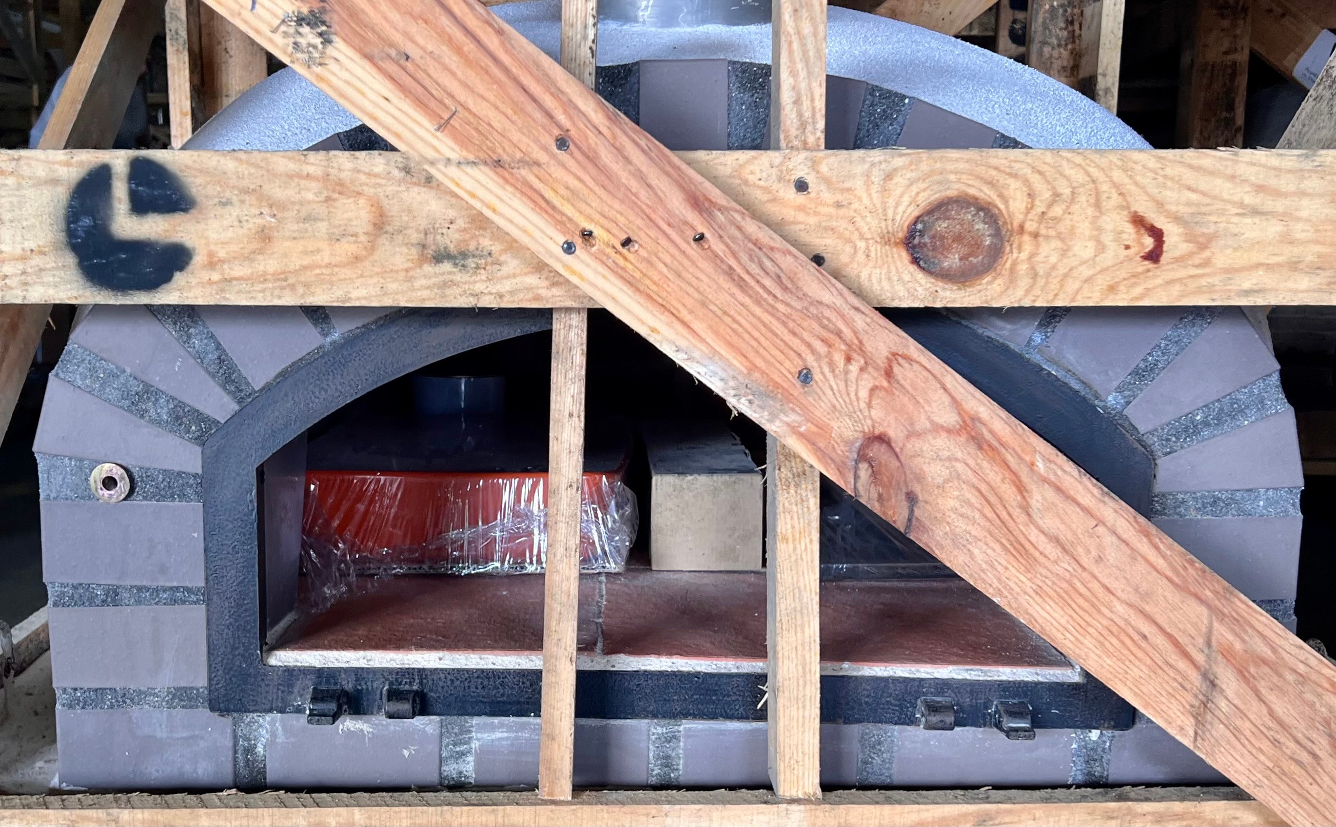 Premium Lume Largo Hybrid Pizza Oven - Gas & Wood Fired Outdoor Pizza Maker for Backyard, Patio & Camping - Perfect for Home Chefs & Outdoor Cooking Enthusiasts
