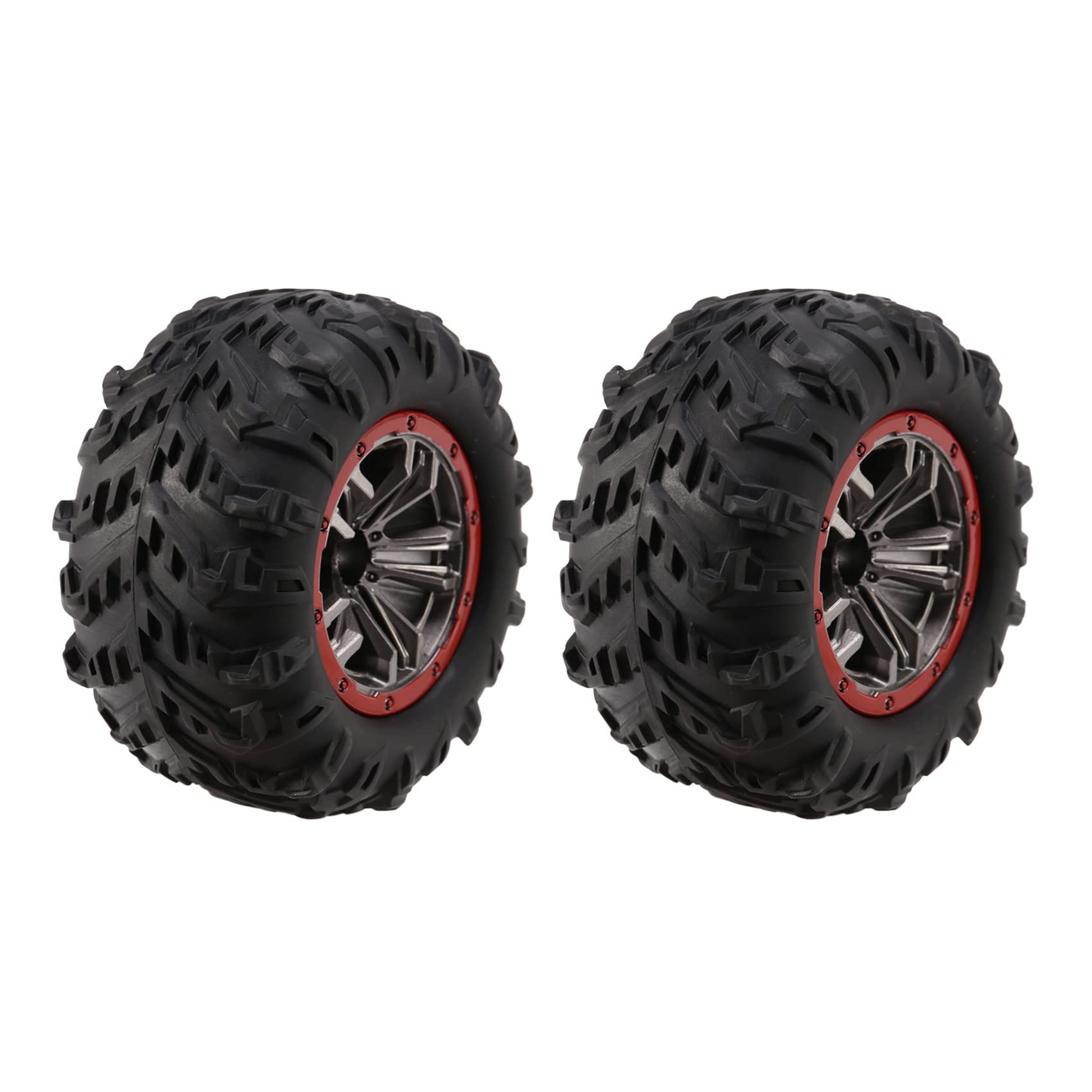 1/10 Scale 9125 RC Trucks Car Tires Wheels 25-ZJ02 - High Speed Off-Road Tires for 9125 & S920 RC Trucks (2 PCS) - Perfect for Racing, Crawling and Off-Road Adventures