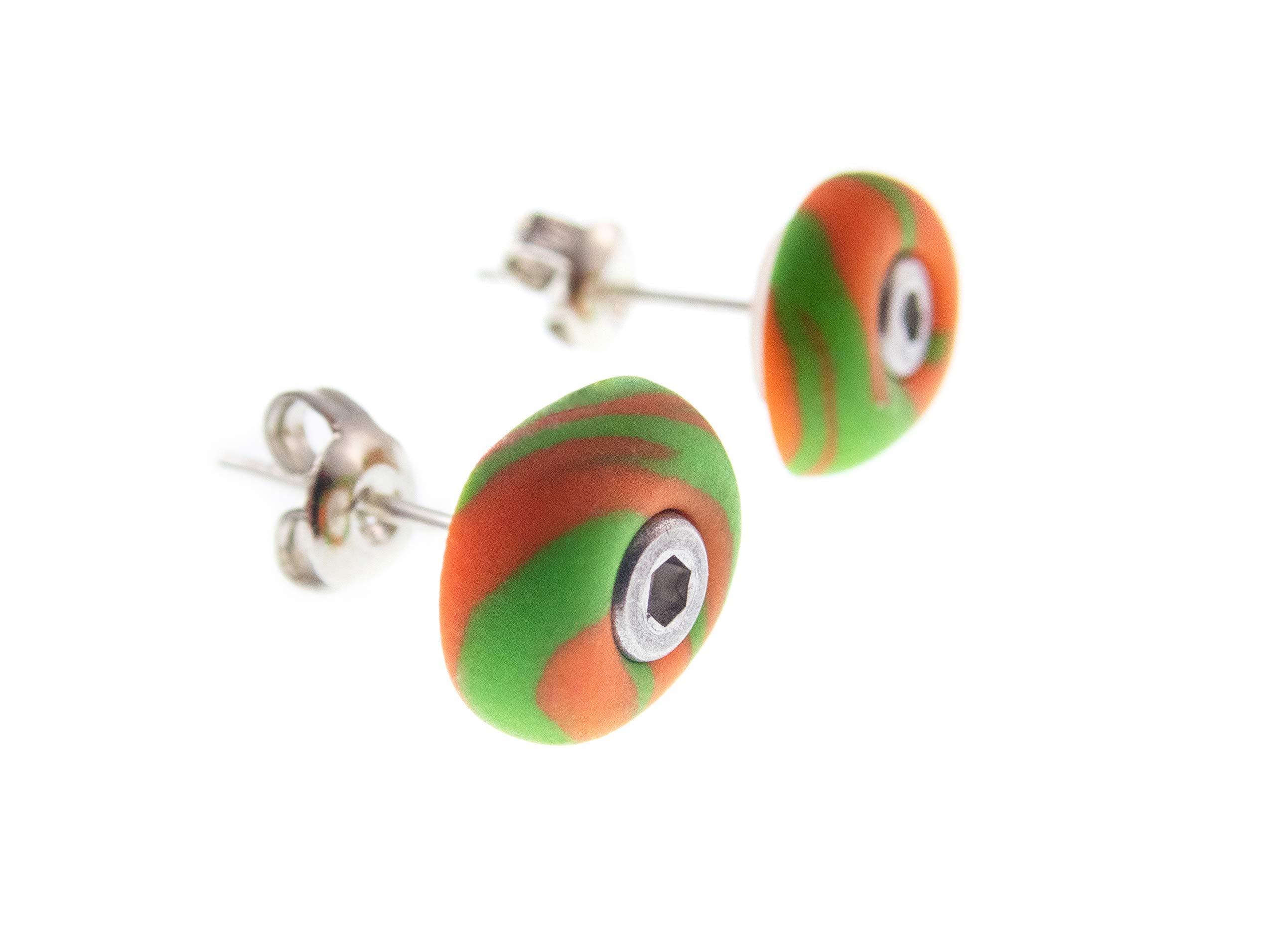 Rock Climbing Stud Earrings for Women - Fun & Cute Climbing Gear Jewelry - Perfect Birthday Gifts for Climbers - Ideal for Outdoor Adventures, Gym Sessions & Everyday Wear