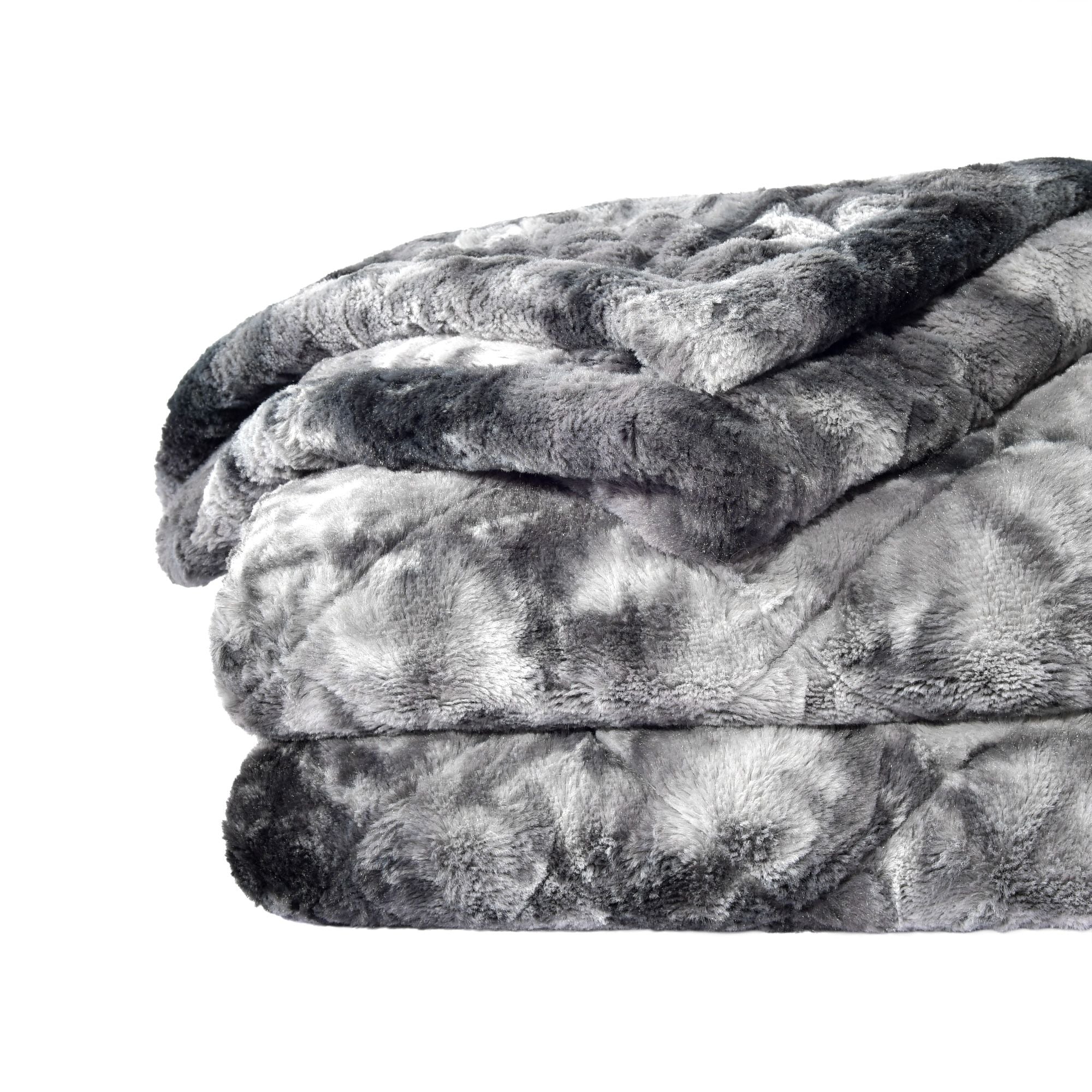 Soft Hug Me Faux Weighted Throw Blanket for Adults - Anxiety Relief & Stress Reduction - Perfect for Couch, Bed, and Relaxation