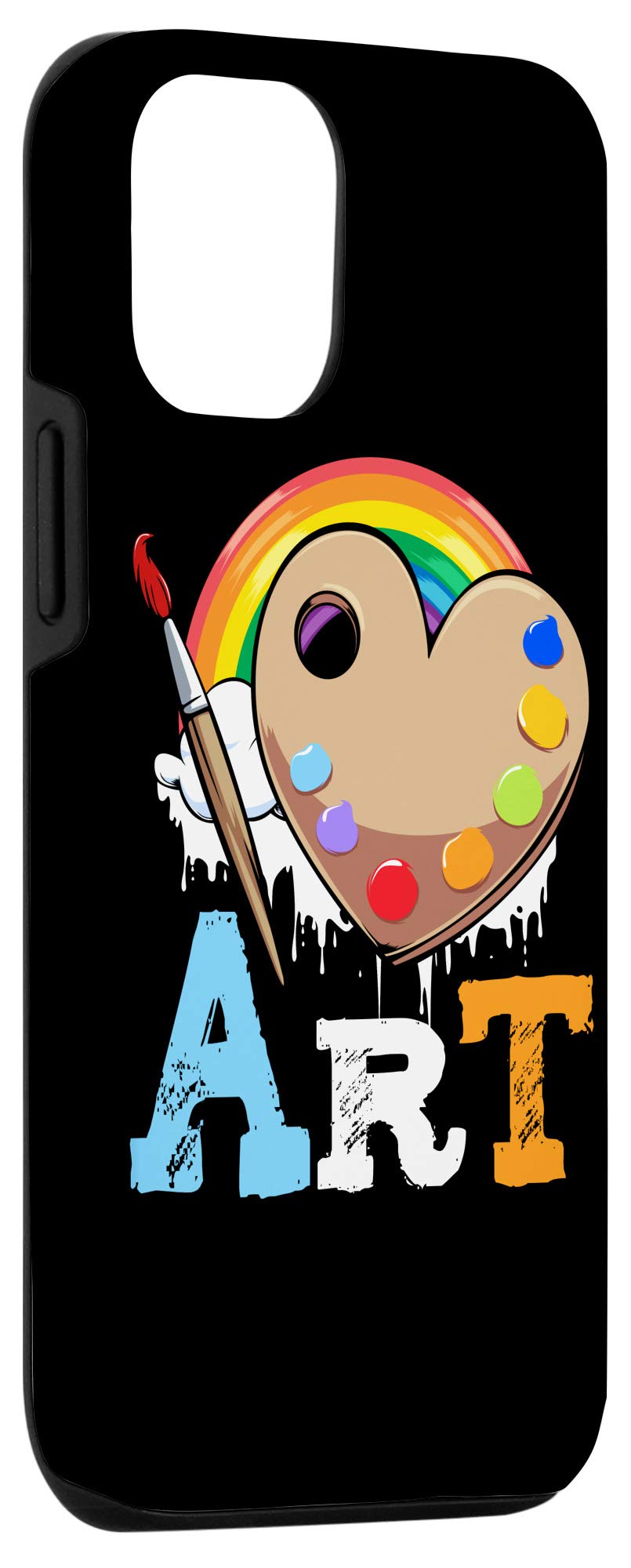 iPhone 12/12 Pro Case - Artistic Painter Colorful Painting Design - Perfect Gift for Artists & Art Lovers - Durable Protective Phone Cover for Daily Use & Creative Inspiration