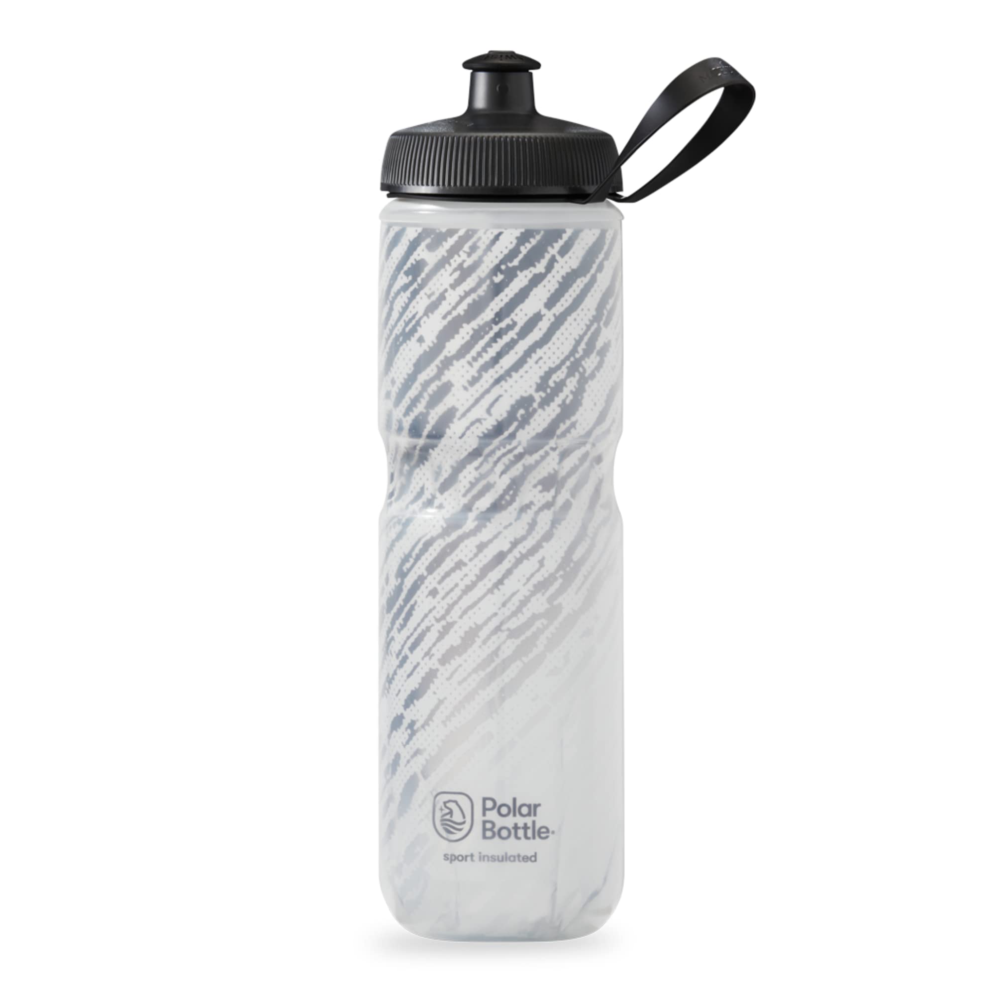 Polar Bottle Sport Insulated Water Bottle by HydraPak (20oz & 24oz) - Leak Proof & Double Wall Vacuum Insulation Keeps Drinks Cold 2X Longer | Perfect for Gym, Hiking, Cycling & Outdoor Activities