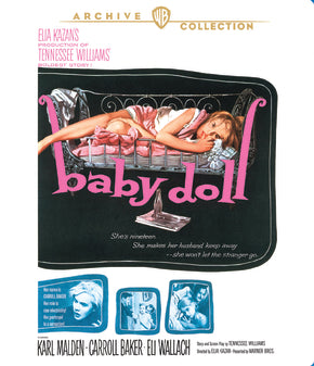 Baby Doll Blu-ray DVD | Classic 1956 Film | Perfect for Movie Collectors & Film Enthusiasts | Great for Home Theater Nights & Vintage Cinema Lovers