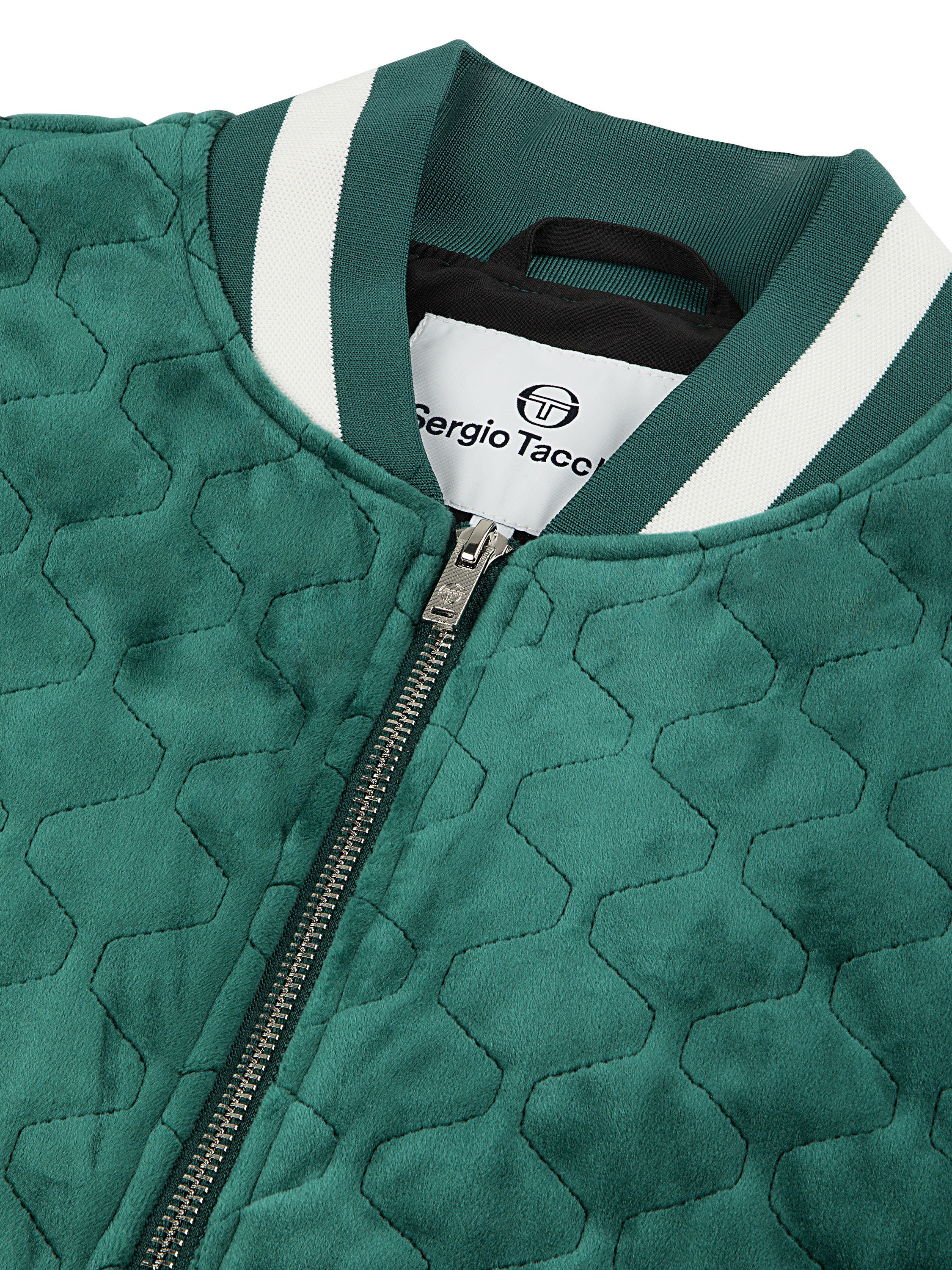 Fasano Quilted Velour Jacket for Women - Water-Resistant Rainforest Green Outerwear for Casual Wear & Outdoor Adventures
