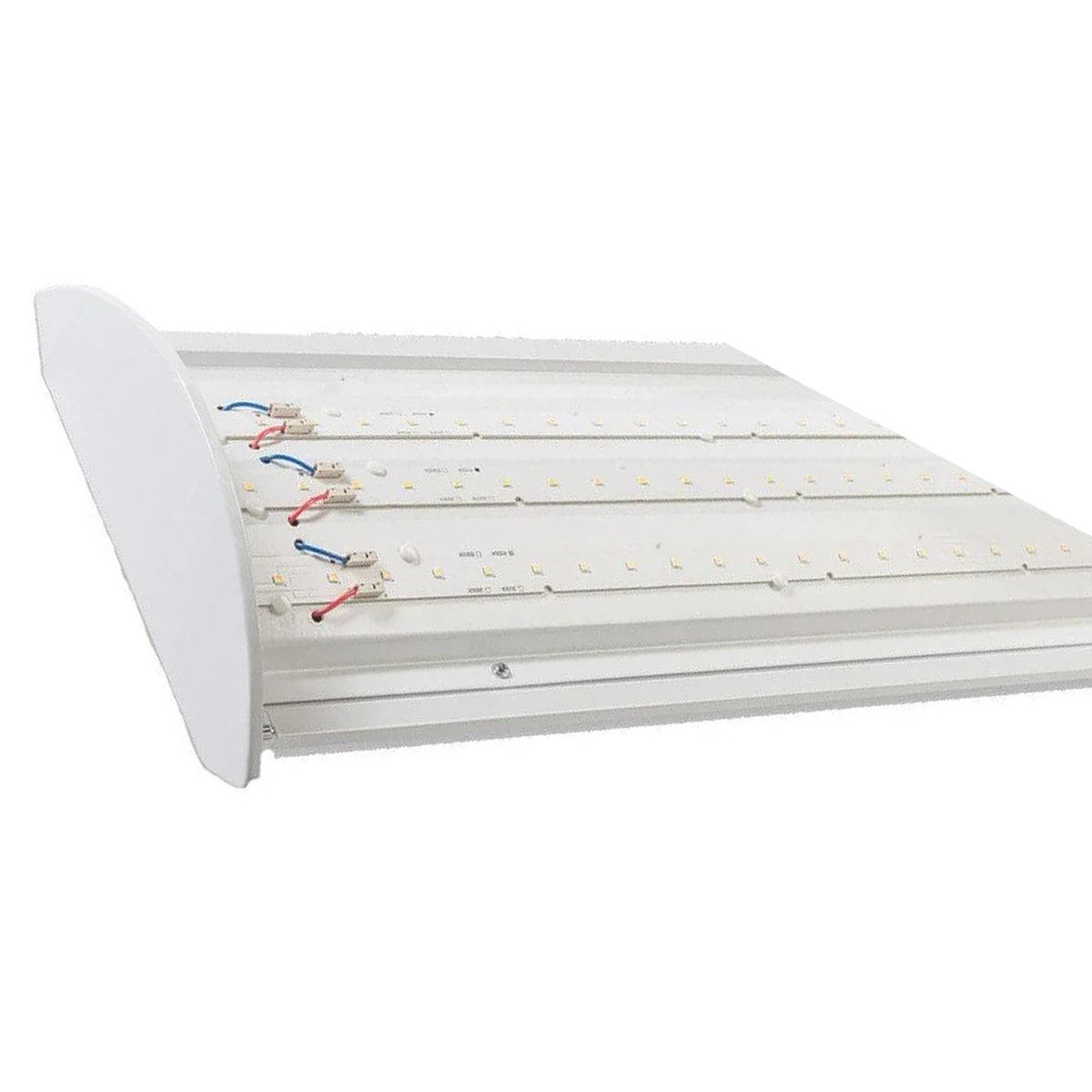 4ft Curved LED Wrap Light - 6000 Lumens, 44W, 35K/40K/50K Color Temperature, 120-277V - Energy Efficient Shop Lighting for Garages, Warehouses & Commercial Spaces