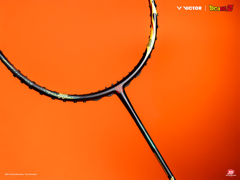 Victor X Dragon Ball Z TK Shenron G Unstrung Badminton Racket - Dragon Ball Z Anime Inspired Sports Gear for Fans & Players | Perfect for Tournaments, Training & Casual Play