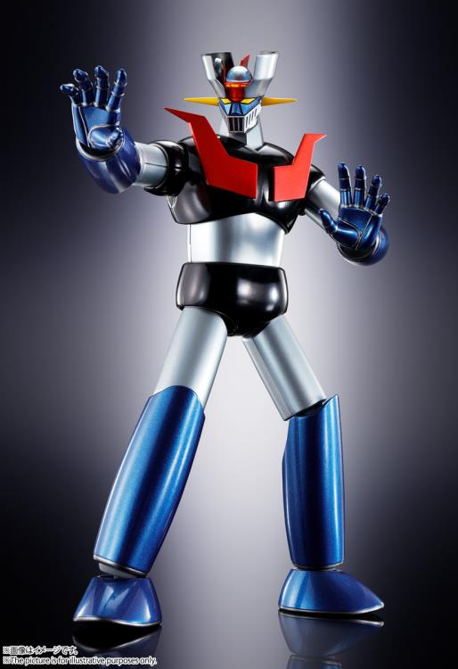 Bandai Soul of Chogokin GX 105 Mazinger Z (Kakumei Shinka) Action Figure - Premium Collectible Robot Toy for Anime Fans & Model Kit Enthusiasts - Perfect for Display, Gifts, and Anime Collections