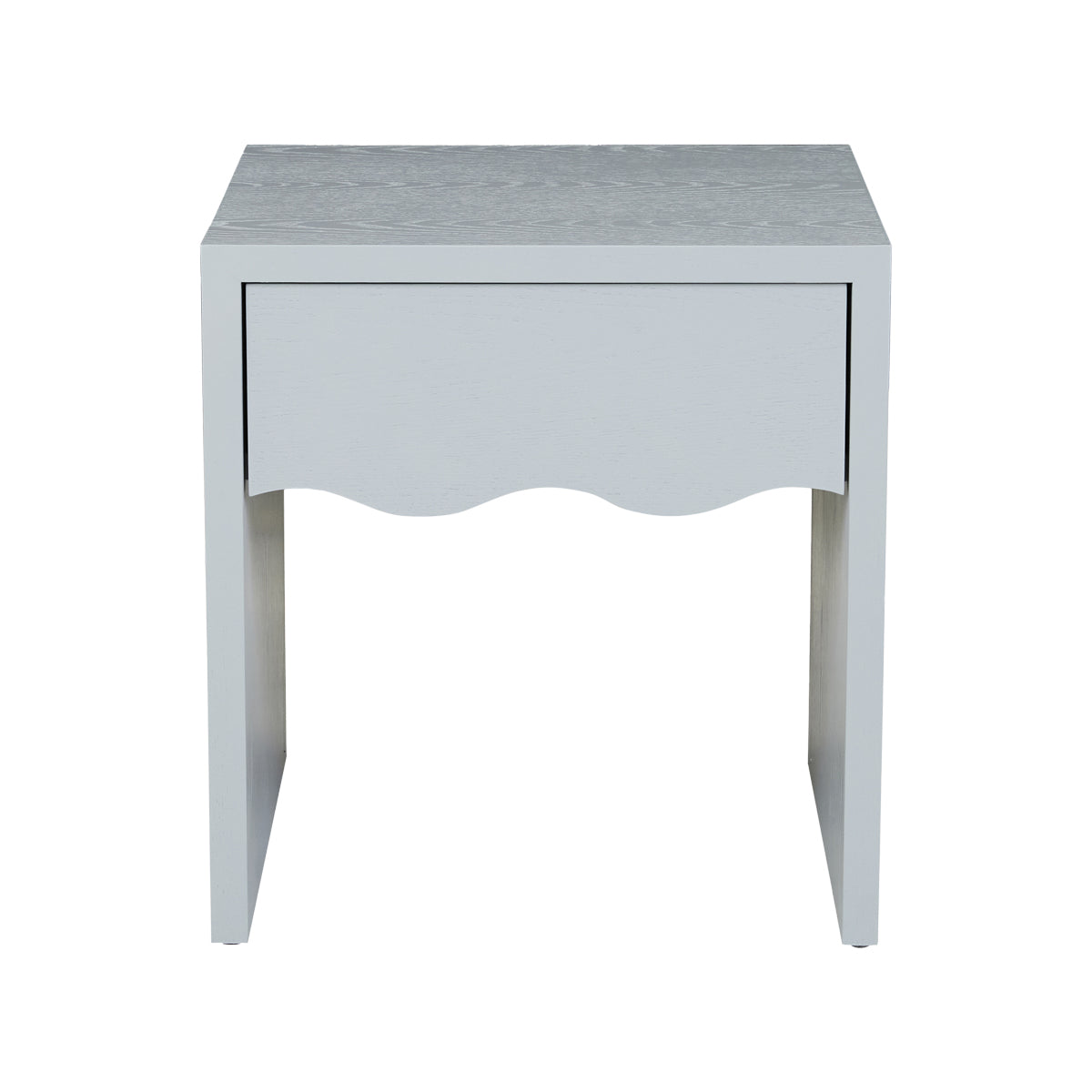 Modern Wooden Nightstand with USB Ports & Drawer - Stylish Bedside Table for Small Spaces, Bedroom, Living Room, or Dorm Room