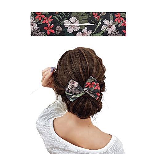 Labato Deft Bun Hair Maker - Reusable Magic Hair Clip, Elastic Hair Bands & Flexible Bun Twister for Women (1 Piece) - Perfect for Updos, Ponytails & Everyday Hairstyles