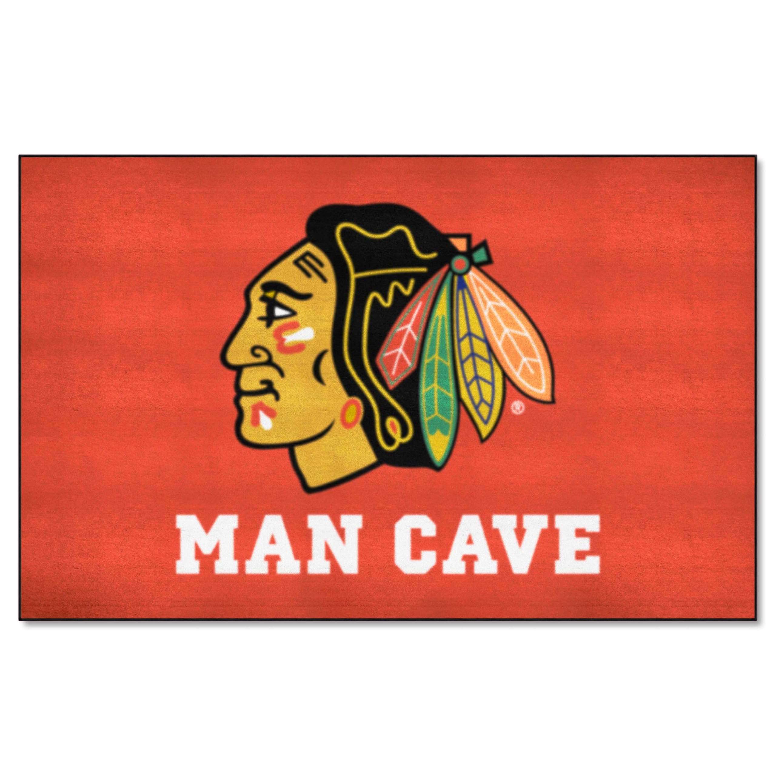 FANMATS NHL Unisex-Adult Modern Hockey Fan Mat - Non-Slip Rug for Sports Enthusiasts - Perfect for Game Room, Man Cave, and Sports Bar Decor