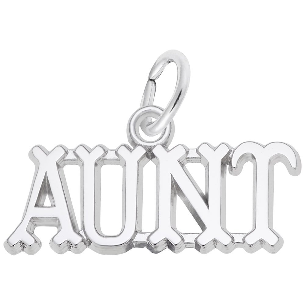 Beautiful Aunt Charm - Elegant Charms for Bracelets & Necklaces | Perfect for DIY Jewelry Making, Gift Giving & Personal Accessories