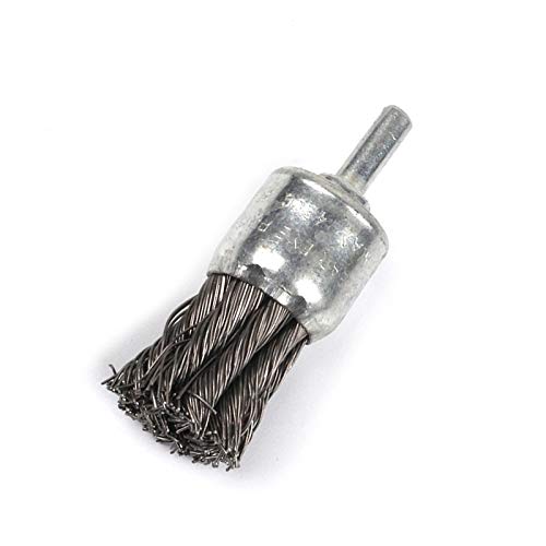 ABST35356 Stainless Steel 1x Wire Knot End Brush with 1/4