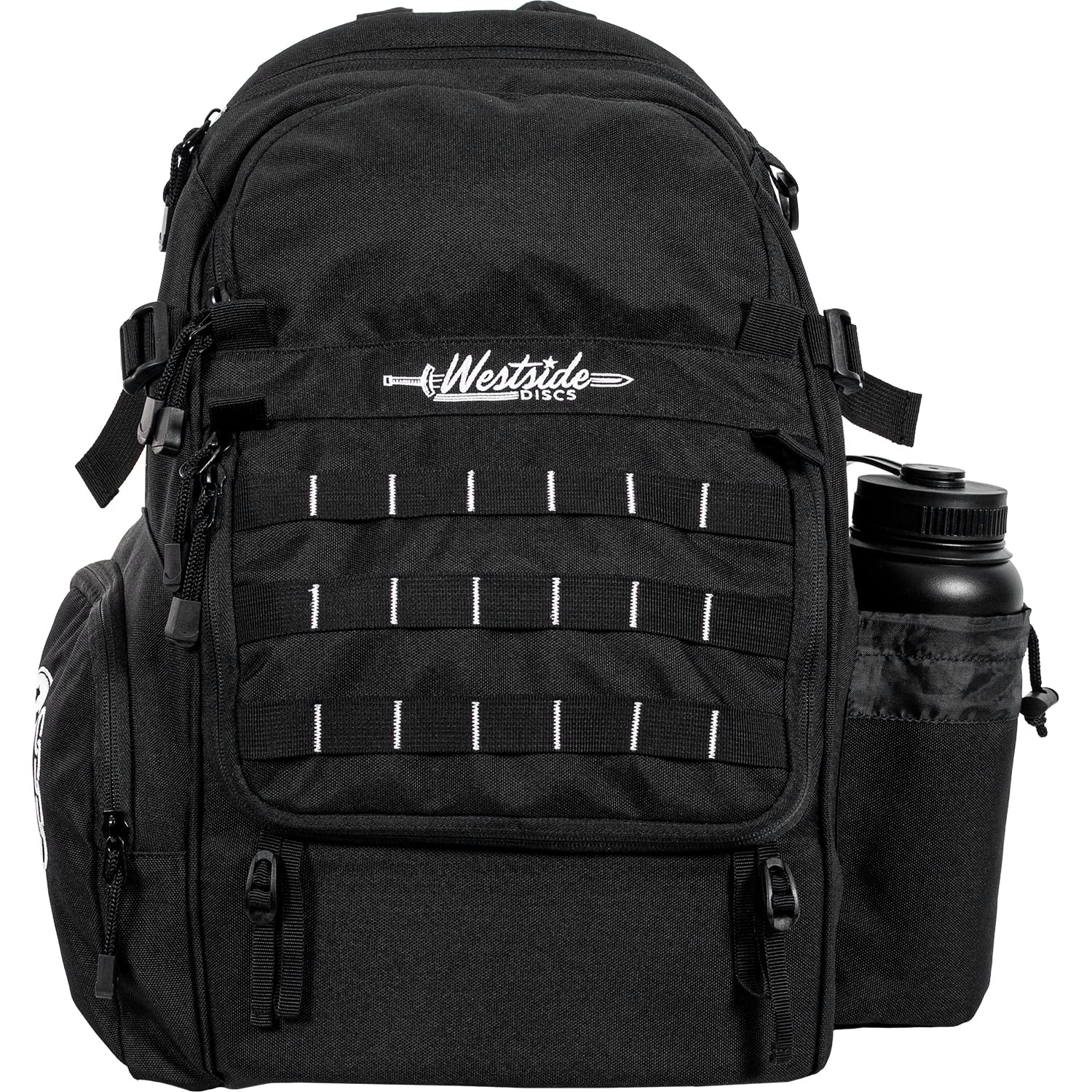 Westside Discs Refuge Pack - Durable Disc Golf Backpack for 18+ Frisbees | Lightweight & Spacious Storage | Perfect for Beginners & Pros | Ideal for Tournaments, Practice & Outdoor Adventures