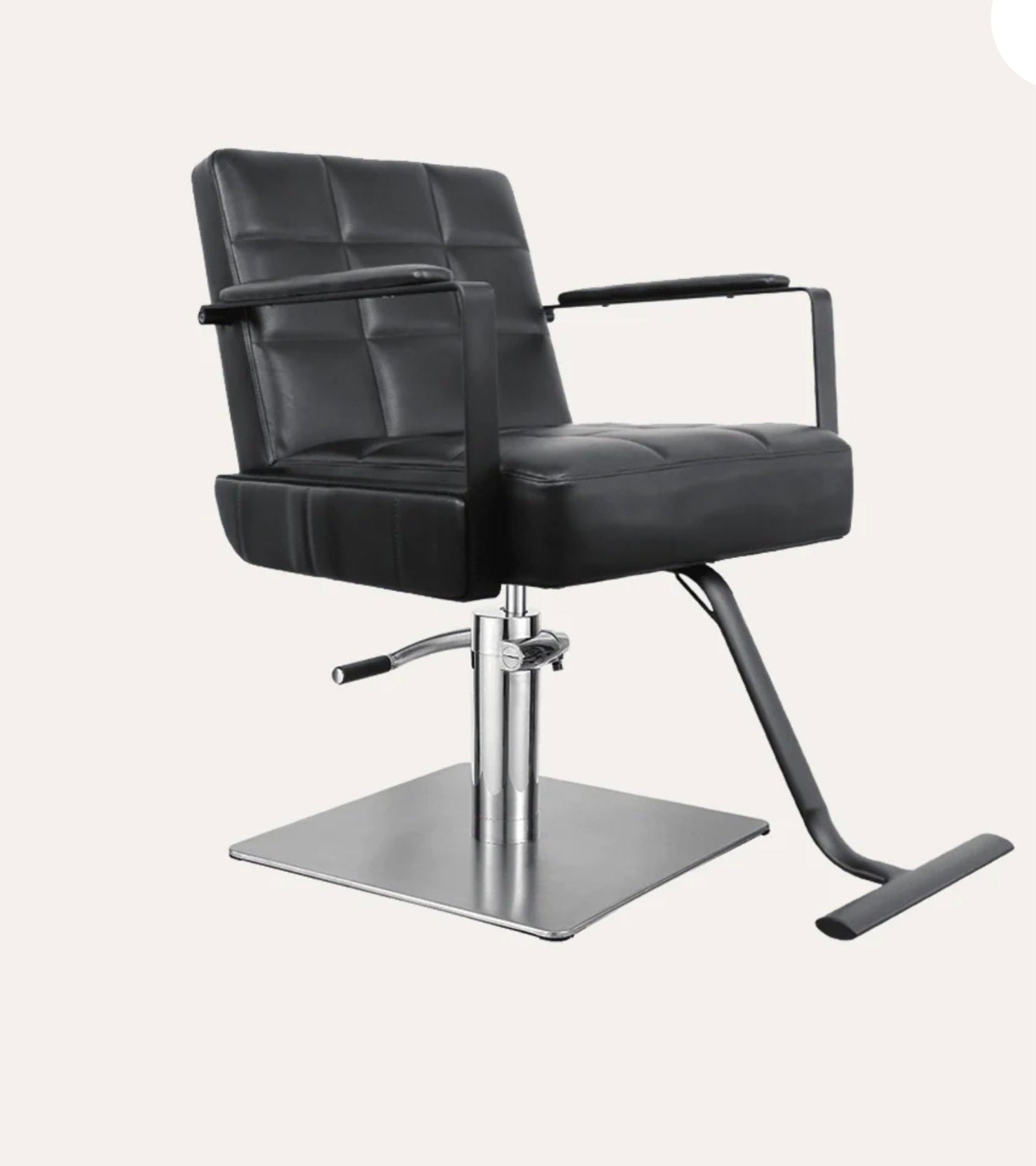 Professional Salon Chair for Hair Styling & Barbering - Heavy Duty Hydraulic Swivel Stylist Chair with Adjustable Height & Footrest - Perfect for Hair Salons, Barbershops & Home Use