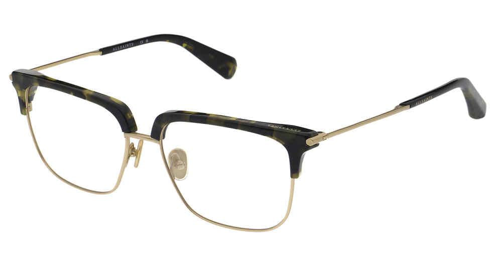 AllSaints MILES Stylish Acetate Frame Eyeglasses for Men & Women - Trendy Unisex Glasses for Reading, Driving & Fashion Accessories