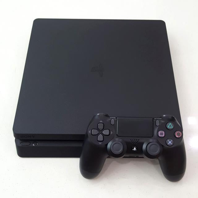 Sony PS4 Slim 2006A 1TB Gaming Console - HD Video Game System with Wireless Controller, HDR & 1TB Hard Drive for Ultimate Gaming Experience | Perfect for Home Entertainment & Online Multiplayer Gaming