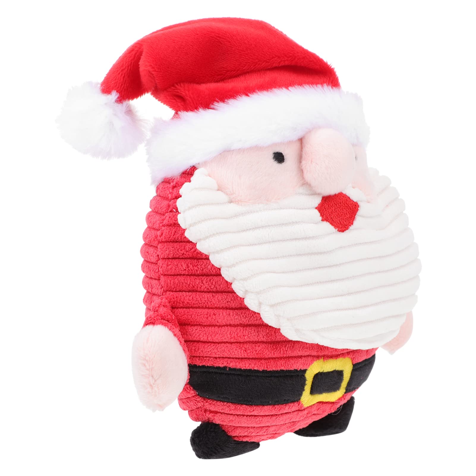 Balacoo Christmas Squeaky Plush Dog Toy - Santa Claus Stuffed Chew Toy for Puppies & Dogs (Small, Medium, Large) | Interactive Bite-Resistant Xmas Gift for Pets | Perfect for Holiday Playtime, Training Rewards & Teething Relief