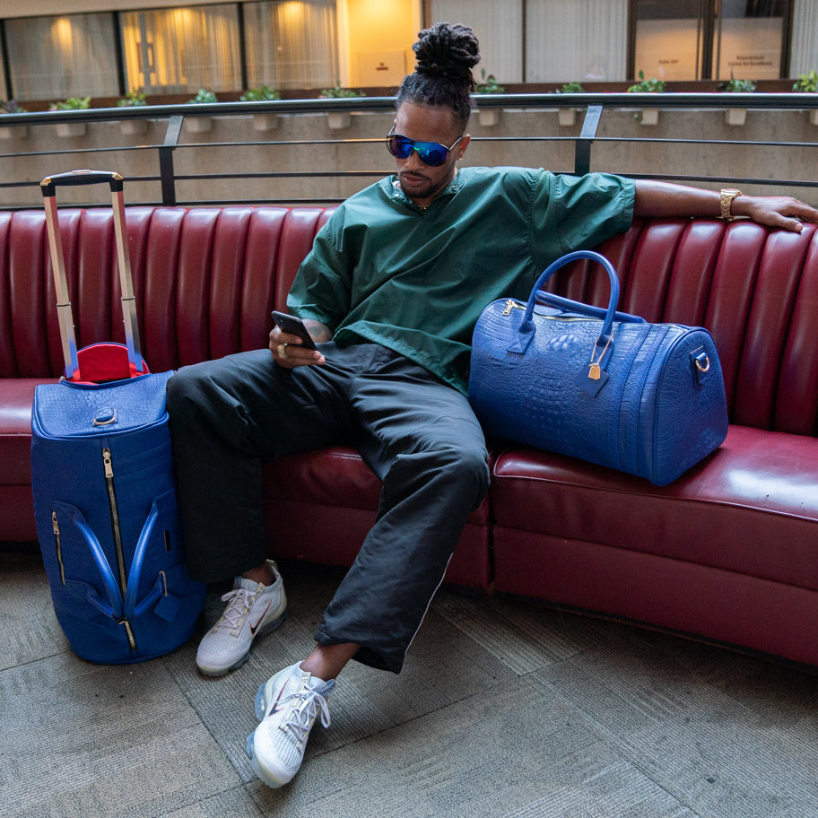Apollo 2 Rolling Duffle Bags - Waterproof Expandable Luggage with Wheels for Travel, Gym & Sports | Carry-On Duffel for Men & Women | Perfect for Airplane, Camping & Weekend Getaways