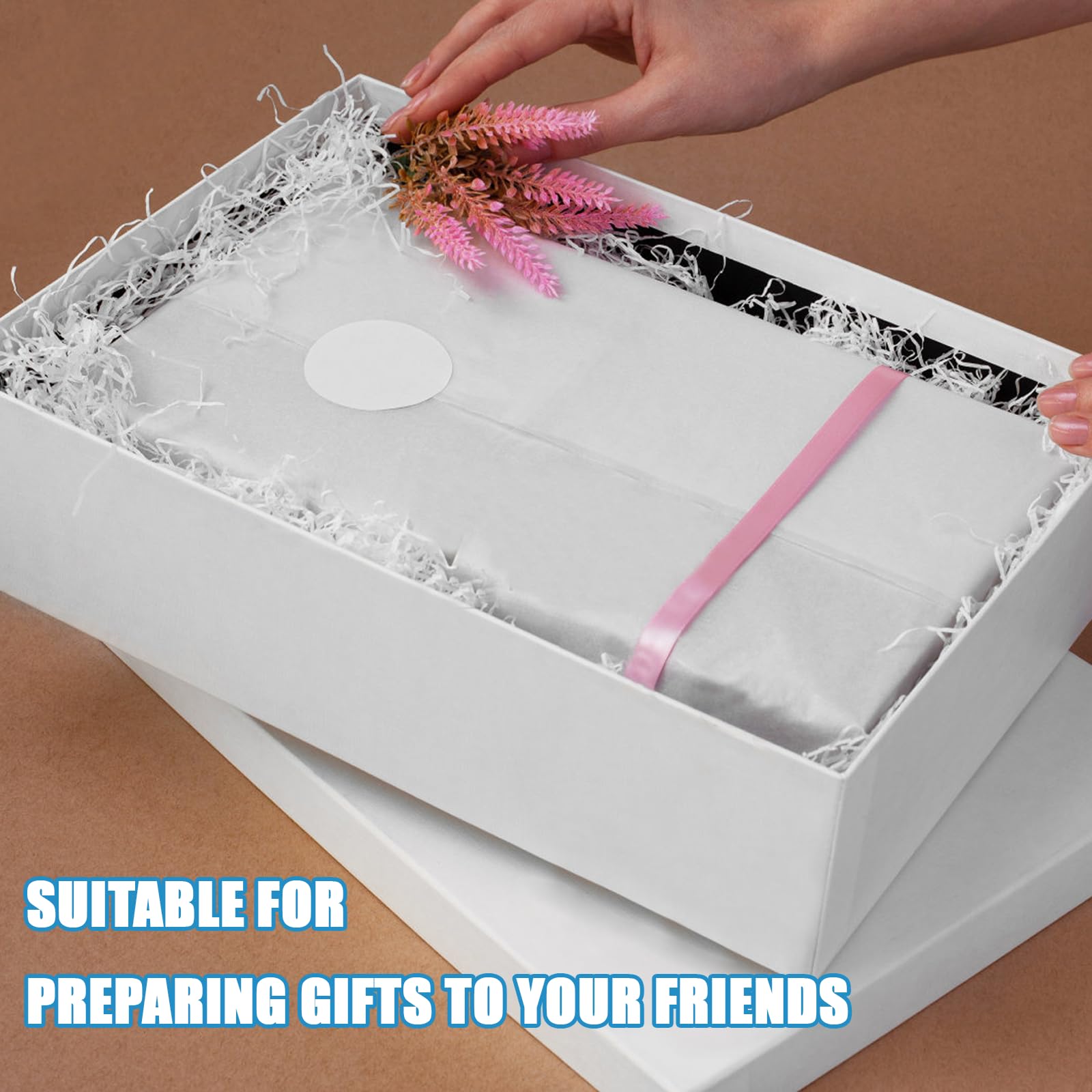 200 Pcs Acid-Free Archival Tissue Paper - 15x20 inch & 20x30 inch White Bulk Packing Paper for Clothes, Textiles, Jewelry Storage - Perfect for Wedding Dress Preservation, Quilt Interleaving & Delicate Item Protection