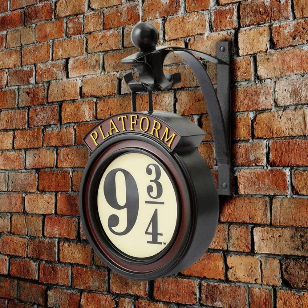 Harry Potter Platform 9 3/4 LED Night Light - Novelty Movie-Themed Mood Lamp for Bedroom Decor, Gift for Fans - Perfect for Kids' Rooms, Harry Potter Collections, and Home Theater Decorations