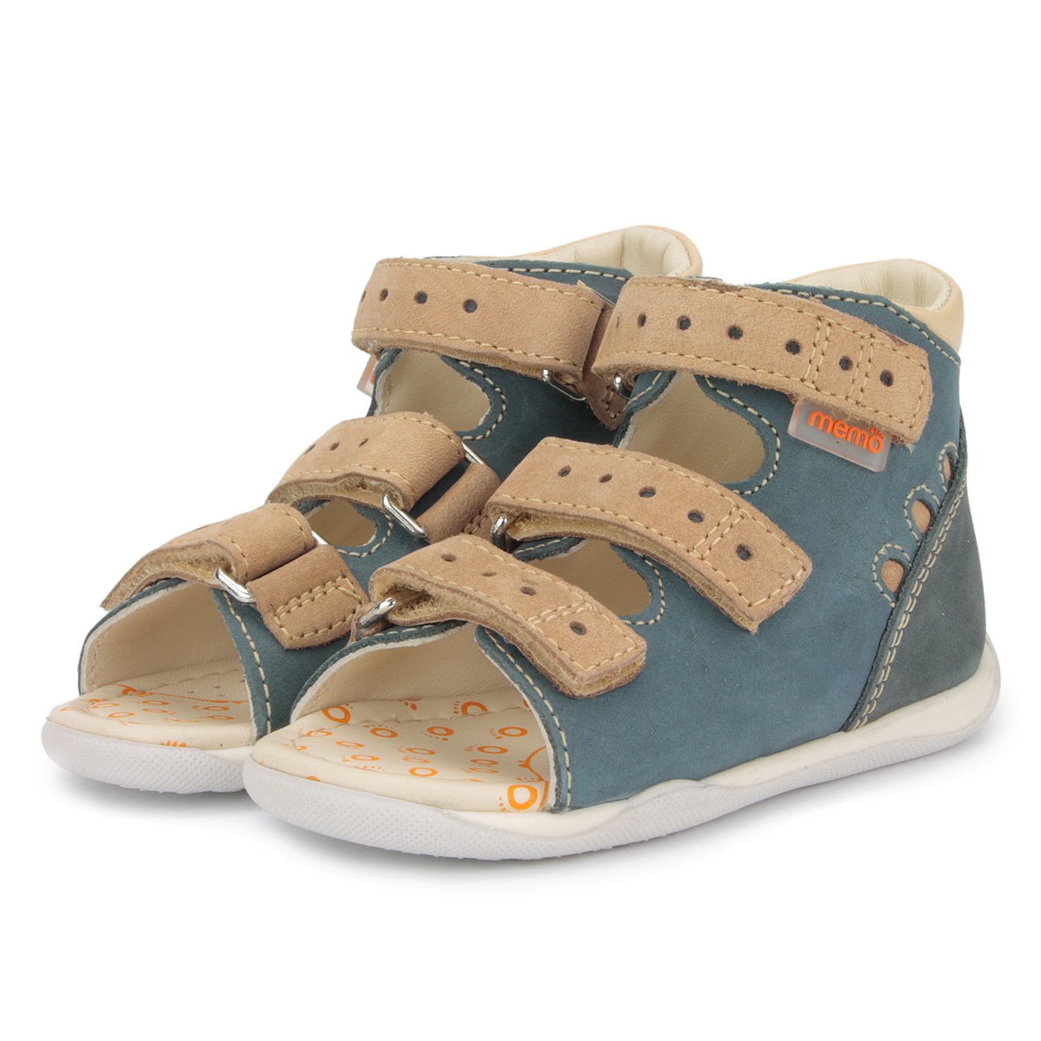Dino Boys' First Walker Toddler Shoes - Orthopedic Anti-Slip Baby Sandals for Learning to Walk | Perfect for Outdoor Play & Early Steps
