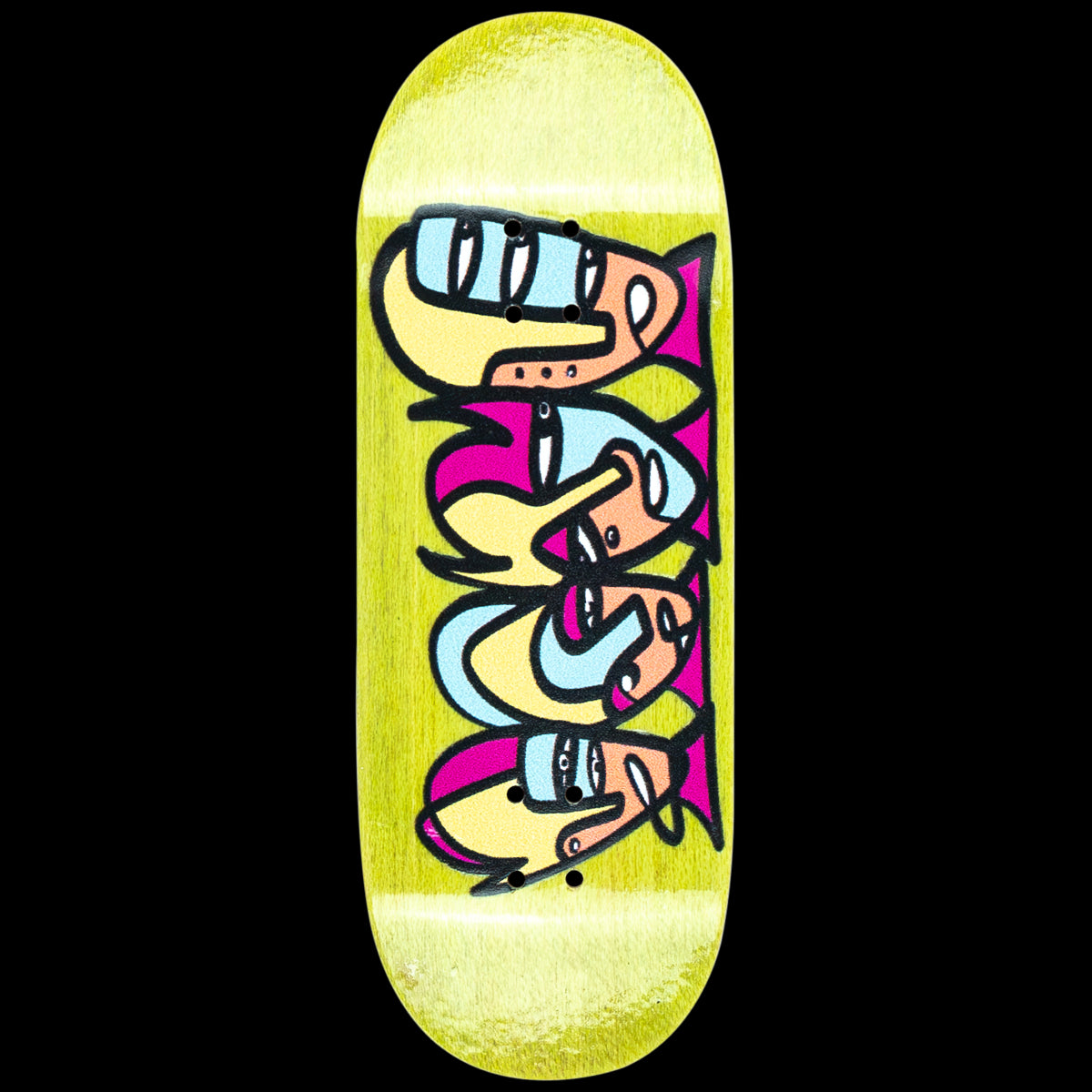 Variant Fingerboard Deck - Sonny Mountain Green | Mini Skateboard for Finger Tricks & Stunts | Perfect for Skateboarding Enthusiasts & Collectors