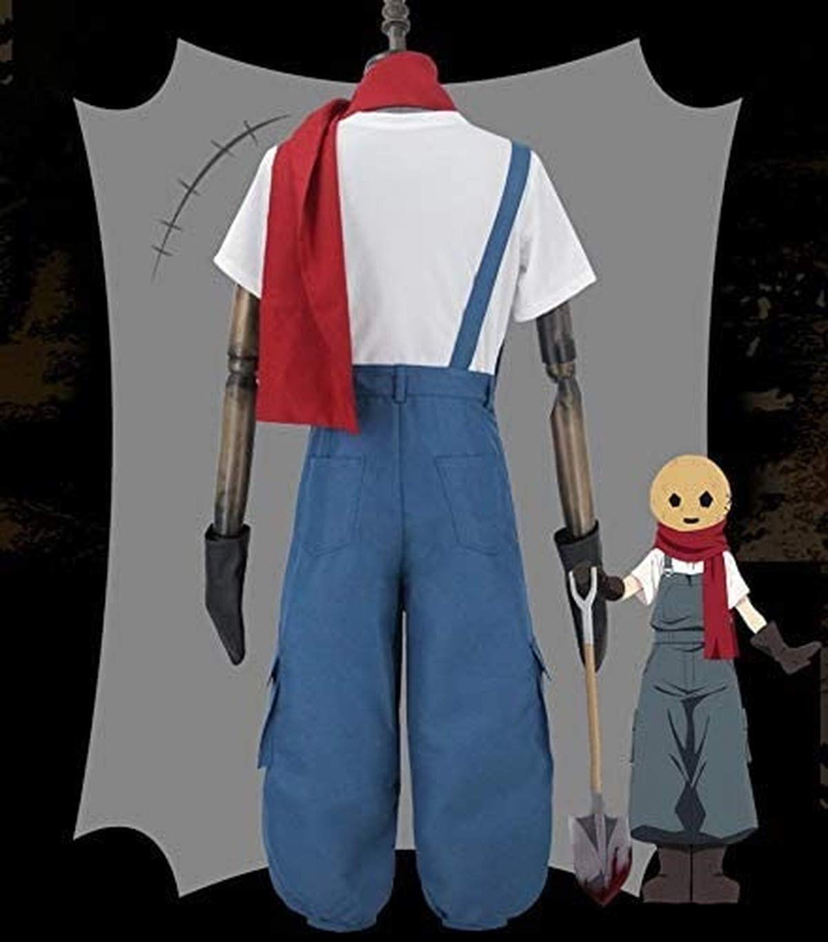 Angels of Death Eddie Edward Mason Cosplay Costume - Anime Character Halloween Outfit for Adults | Perfect for Conventions, Cosplay Events & Halloween Parties