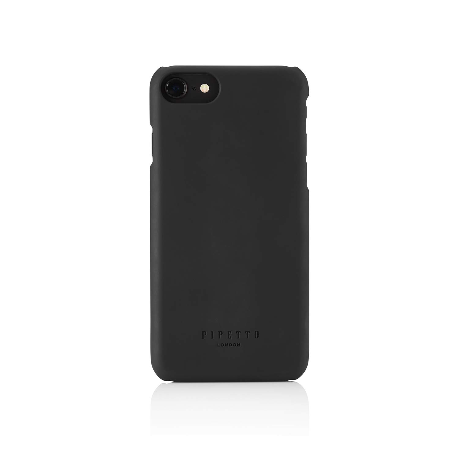 PIPETTO Magnetic Phone Case for iPhone 8 Plus, iPhone 7 & iPhone 6S - Shockproof Protective Cover with Strong Grip - Slim Fit Dark Grey Case for Everyday Use & Outdoor Activities