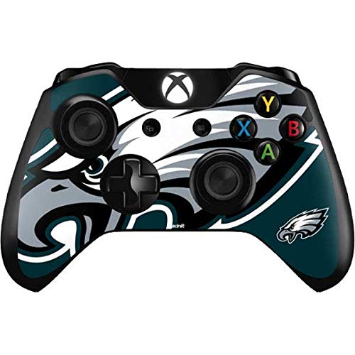 Officially Licensed NFL Philadelphia Eagles Large Logo Gaming Skin Decal for Xbox One Controller - Perfect for Gaming Enthusiasts & Eagles Fans