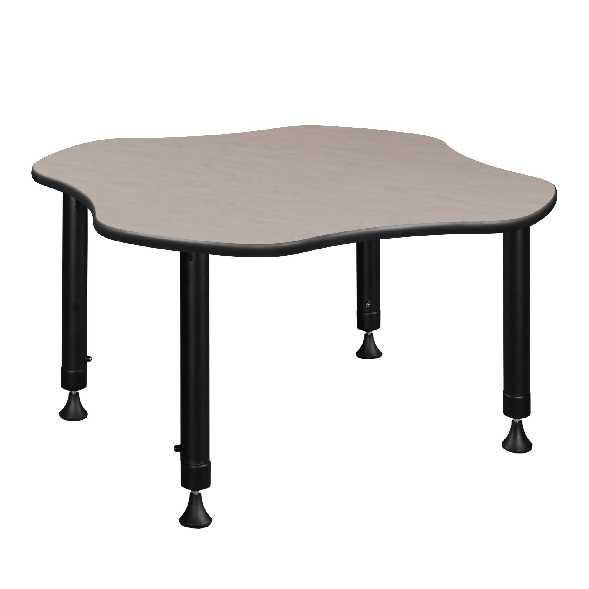 Regency Kids School Desk - Medium Size Maple Wood Student Study Table for Classroom & Home Learning - Perfect for Homework, Reading & Writing Activities