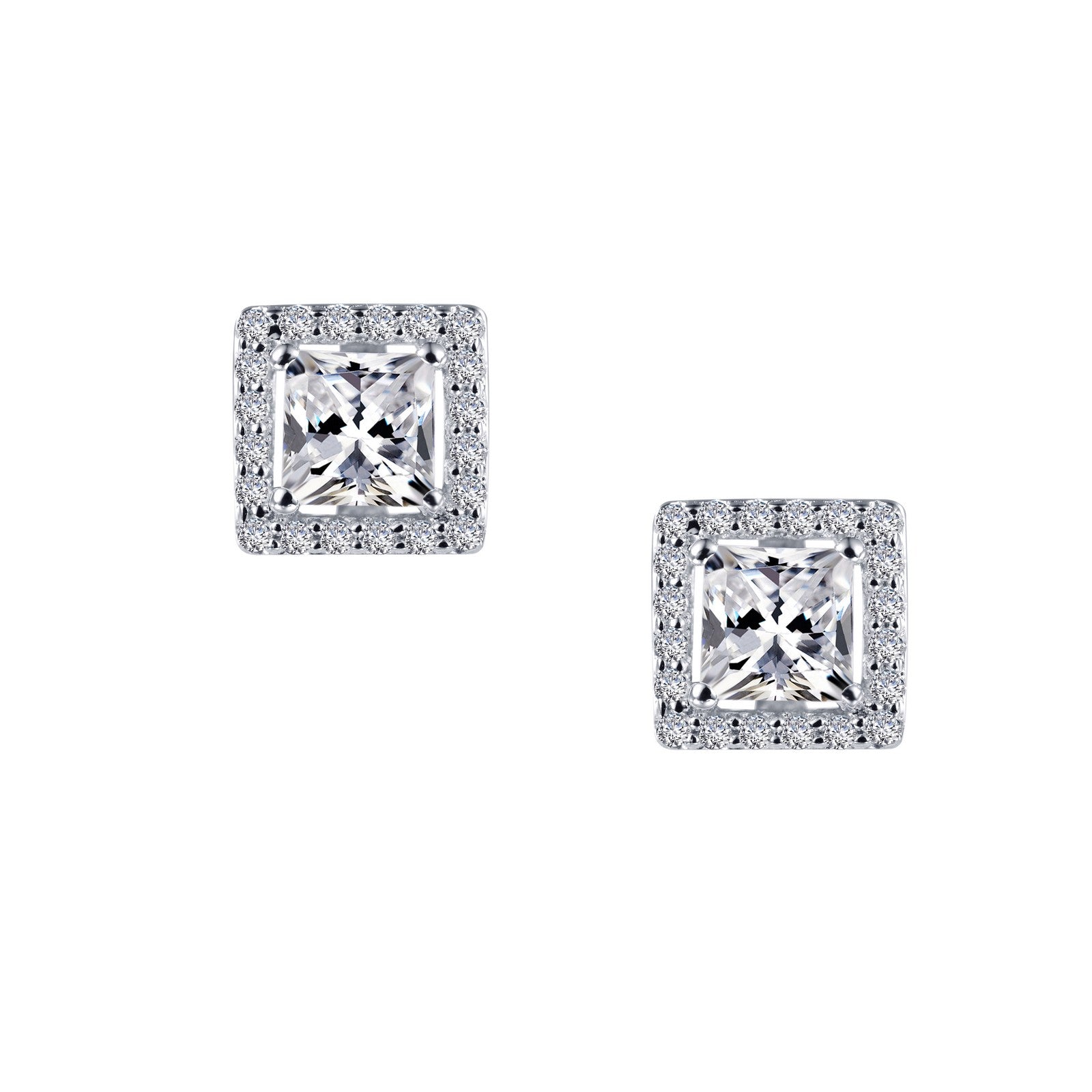 1.52 CTW Halo Stud Earrings - 14K Gold Diamond Earrings for Women, Elegant Wedding & Anniversary Gift, Perfect for Daily Wear & Special Occasions