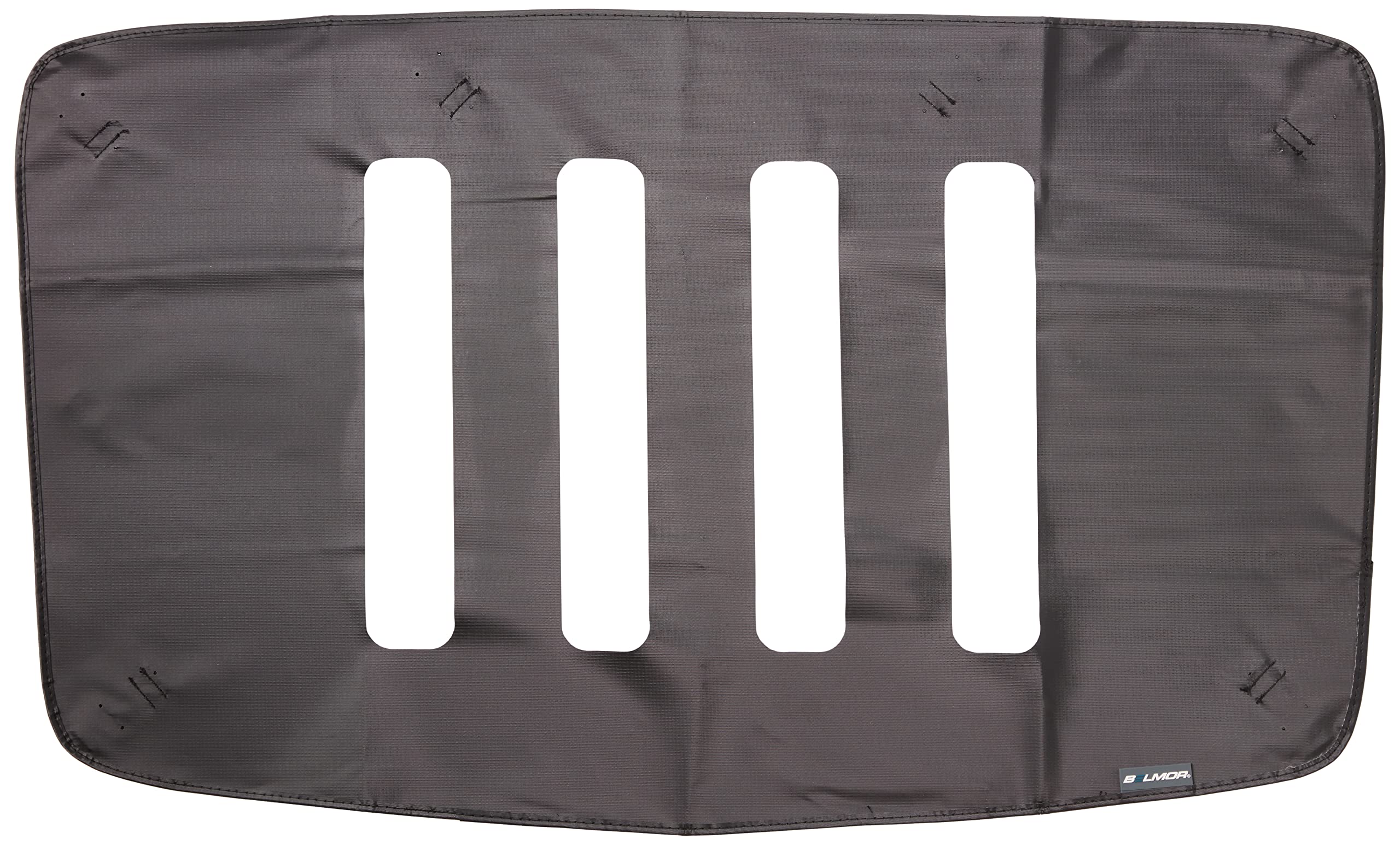 Belmor WF-3036-1 Black Winterfront Truck Grill Cover - Heavy Duty Protection for Semi Trucks in Cold Weather - Perfect for Winter Storage & Snow Protection