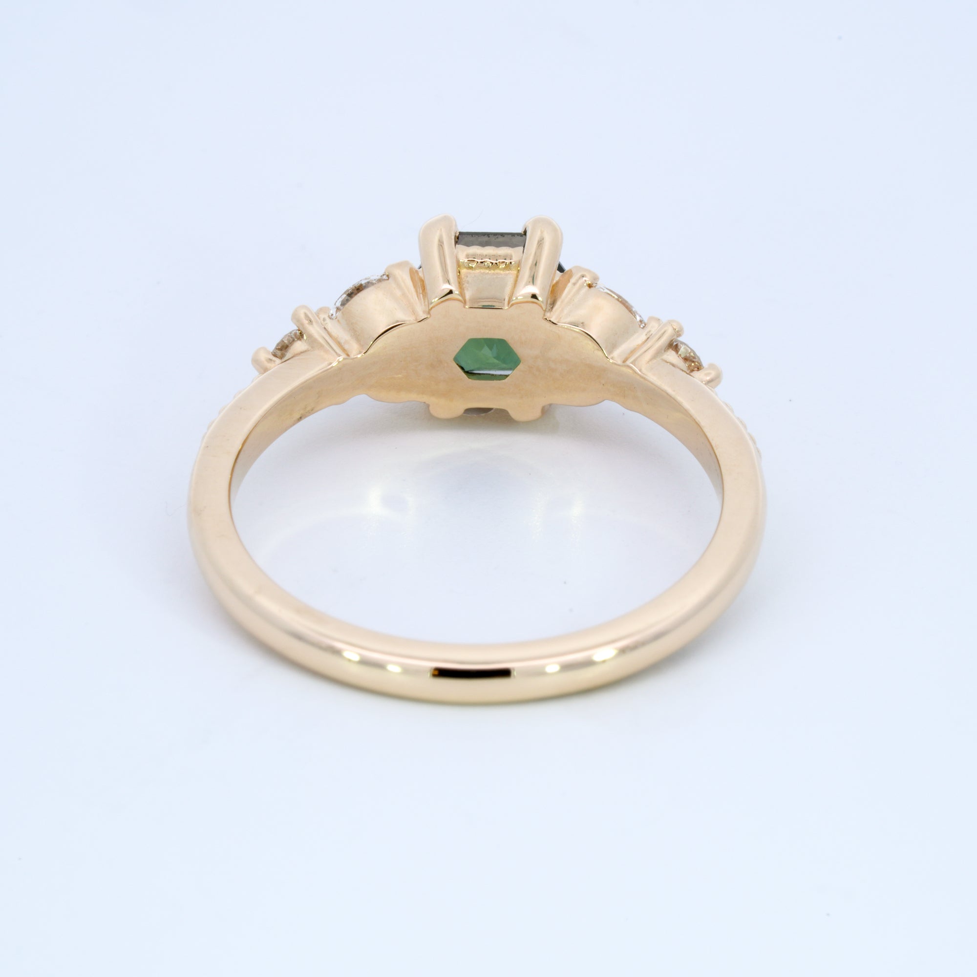 Magnolia Sapphire Ring for Women - Elegant Blue Gemstone Jewelry for Engagement, Wedding & Special Occasions