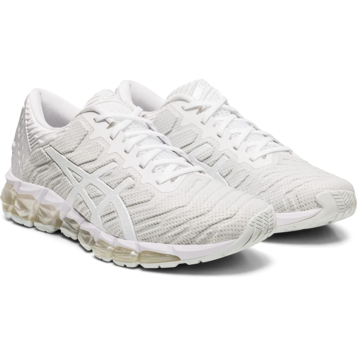 ASICS Women's GEL-Quantum 360 5 Running Shoes - Size 7.5 - White/White - Lightweight Cushioned Sneakers for Women's Jogging, Gym Workouts & Daily Walking