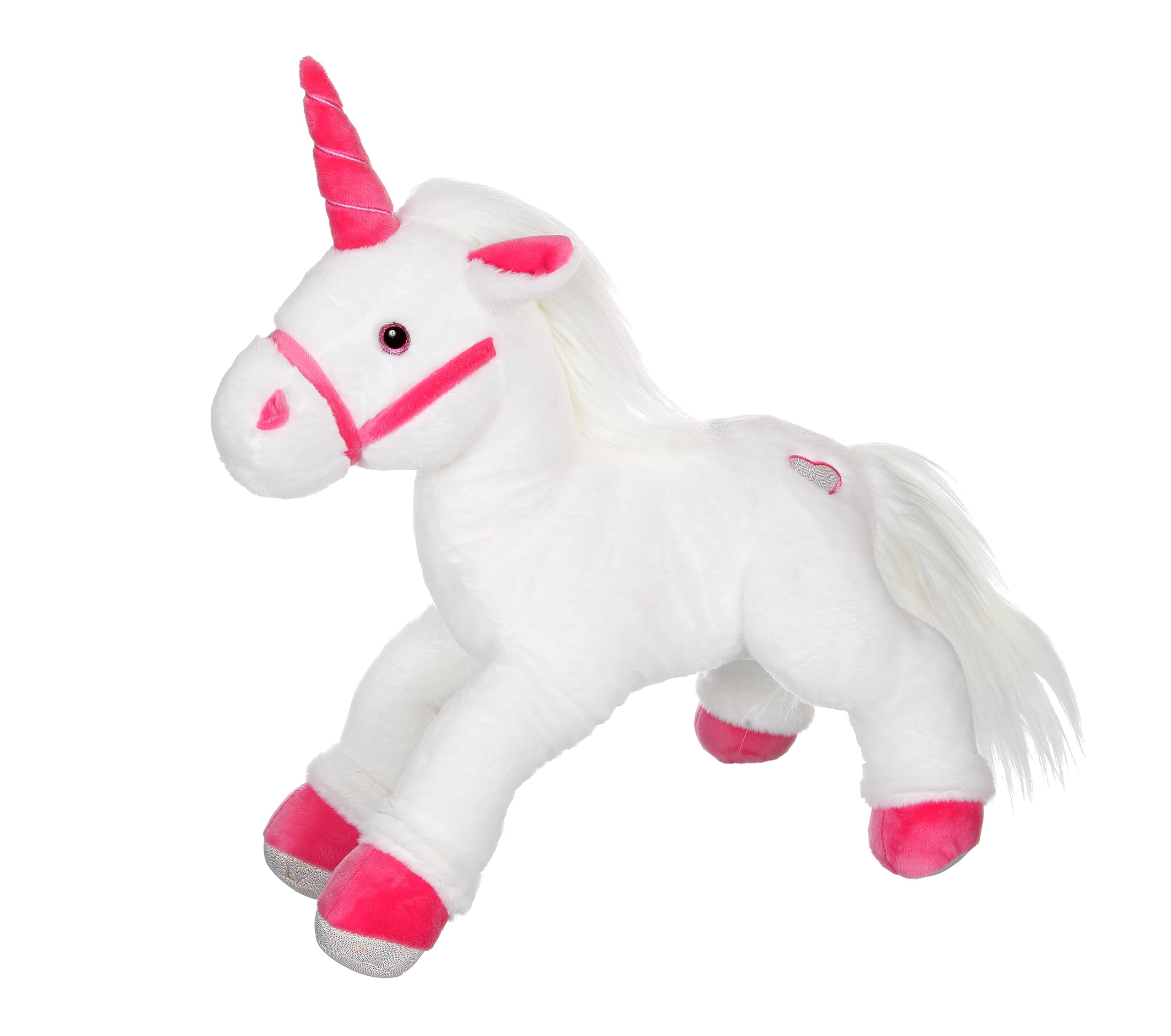 Gipsy Unicorn Plush Toy - Soft & Cuddly Stuffed Animal, 070279, Pink - Perfect for Kids' Bedroom Decor & Birthday Gifts