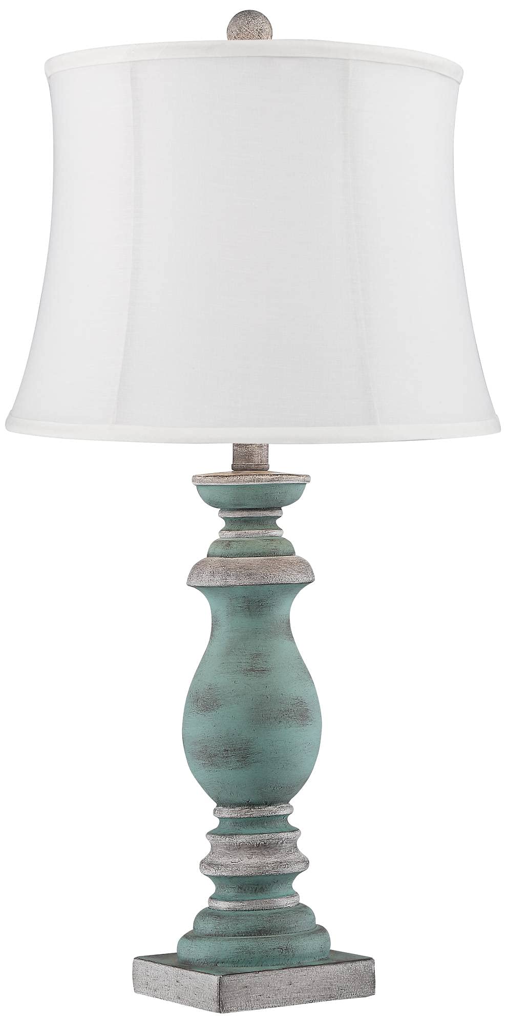 Regency Hill Patsy Rustic Farmhouse Table Lamps - Set of 2, 26.5